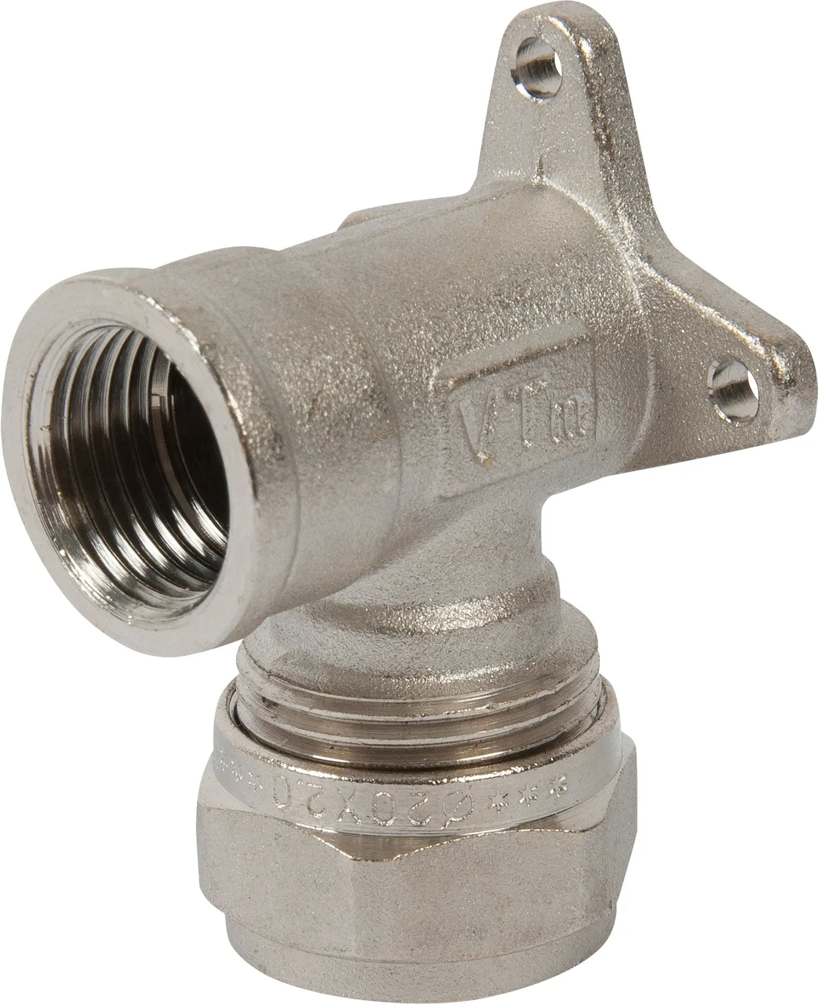 Изображение товара Водорозетка Valtec 1/2 дюйма с обжимом и резьбой