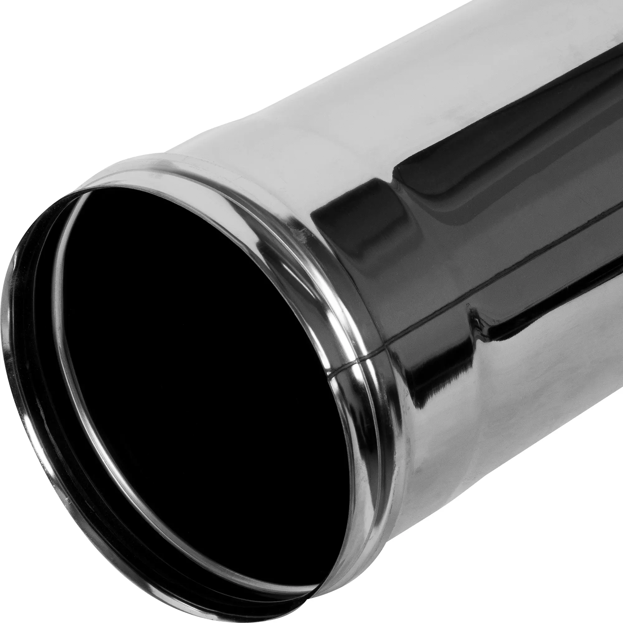 Изображение товара Дымоход 135x05 мм 1 м нержавеющая сталь