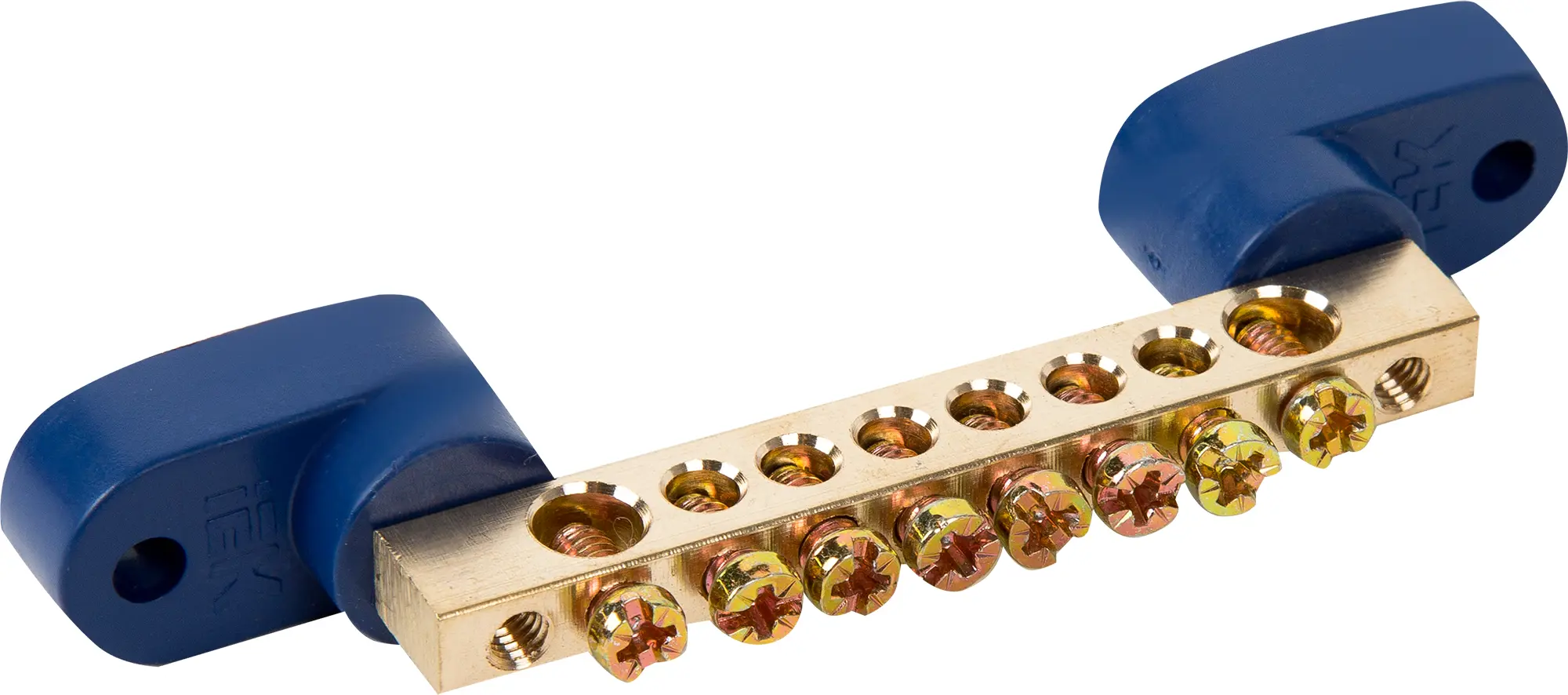 Изображение товара Шина нулевая на двух угловых изоляторах IEK ШНИ 6x9-8 для щитового оборудования