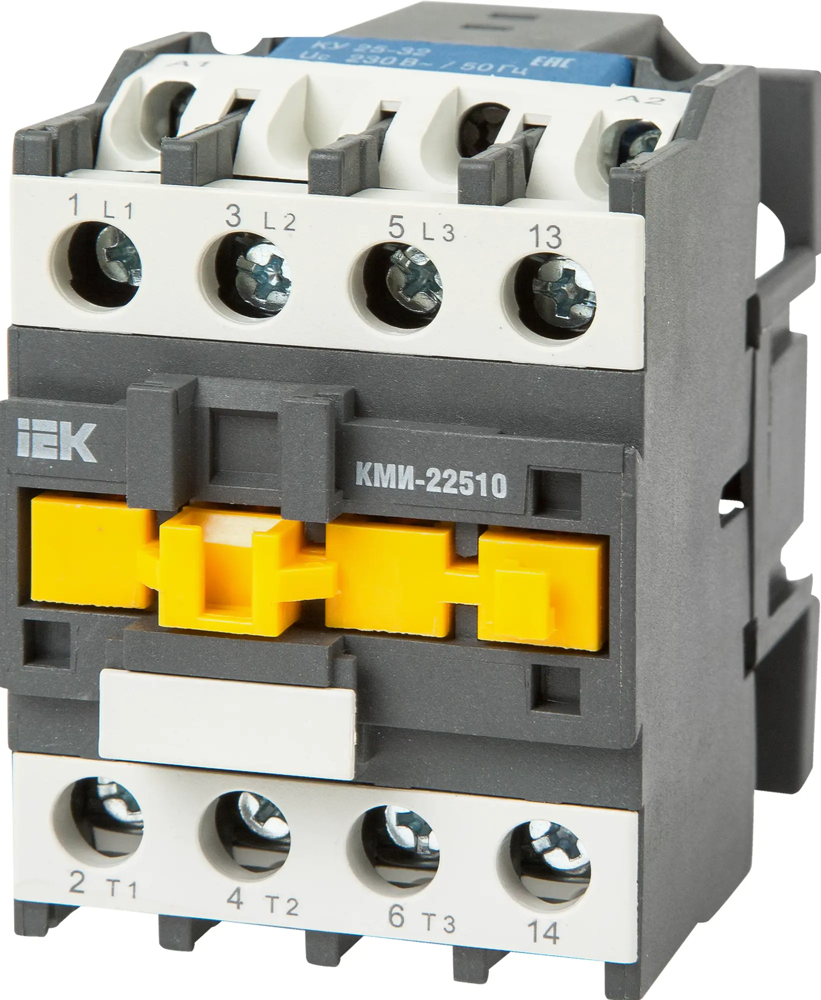 Изображение товара Контактор IEK КМИ-22510, 25 А, 230 В