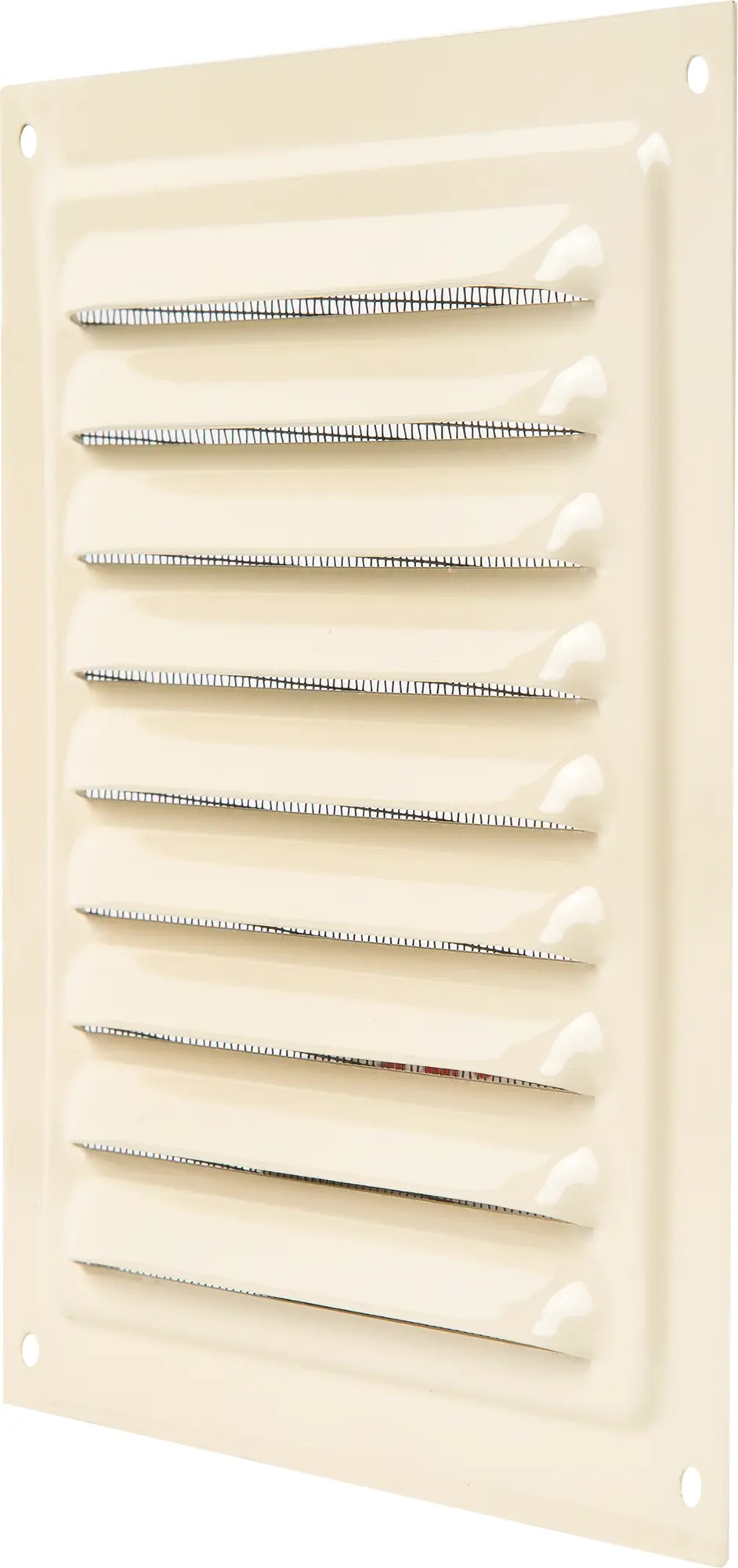 Изображение товара Решётка вентиляционная с сеткой Вентс МВМ 150 150х150 мм металл цвет бежевый