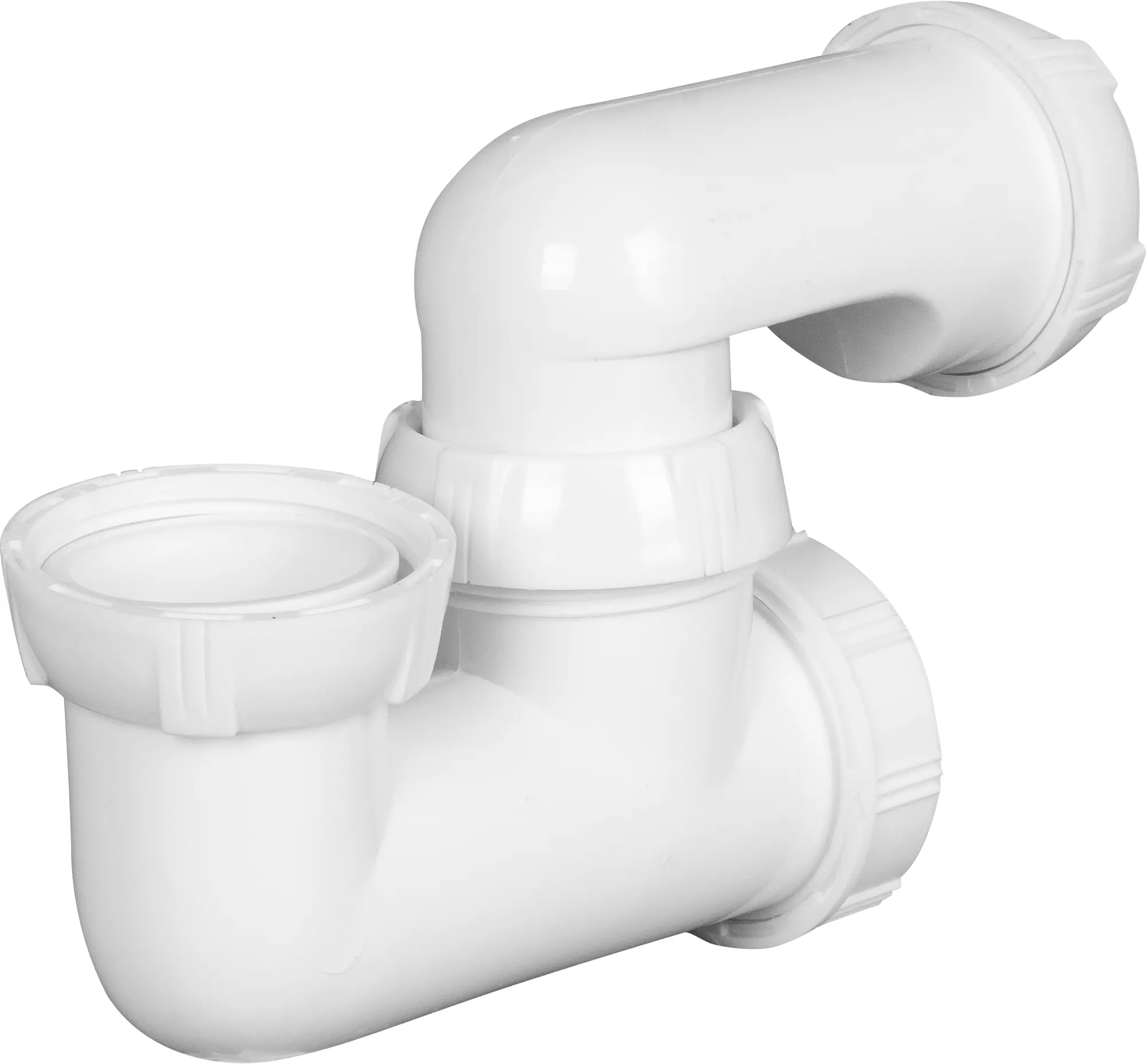 Изображение товара Сифон для ванны Wirquin без выпуска с ревизией из полипропилена Россия