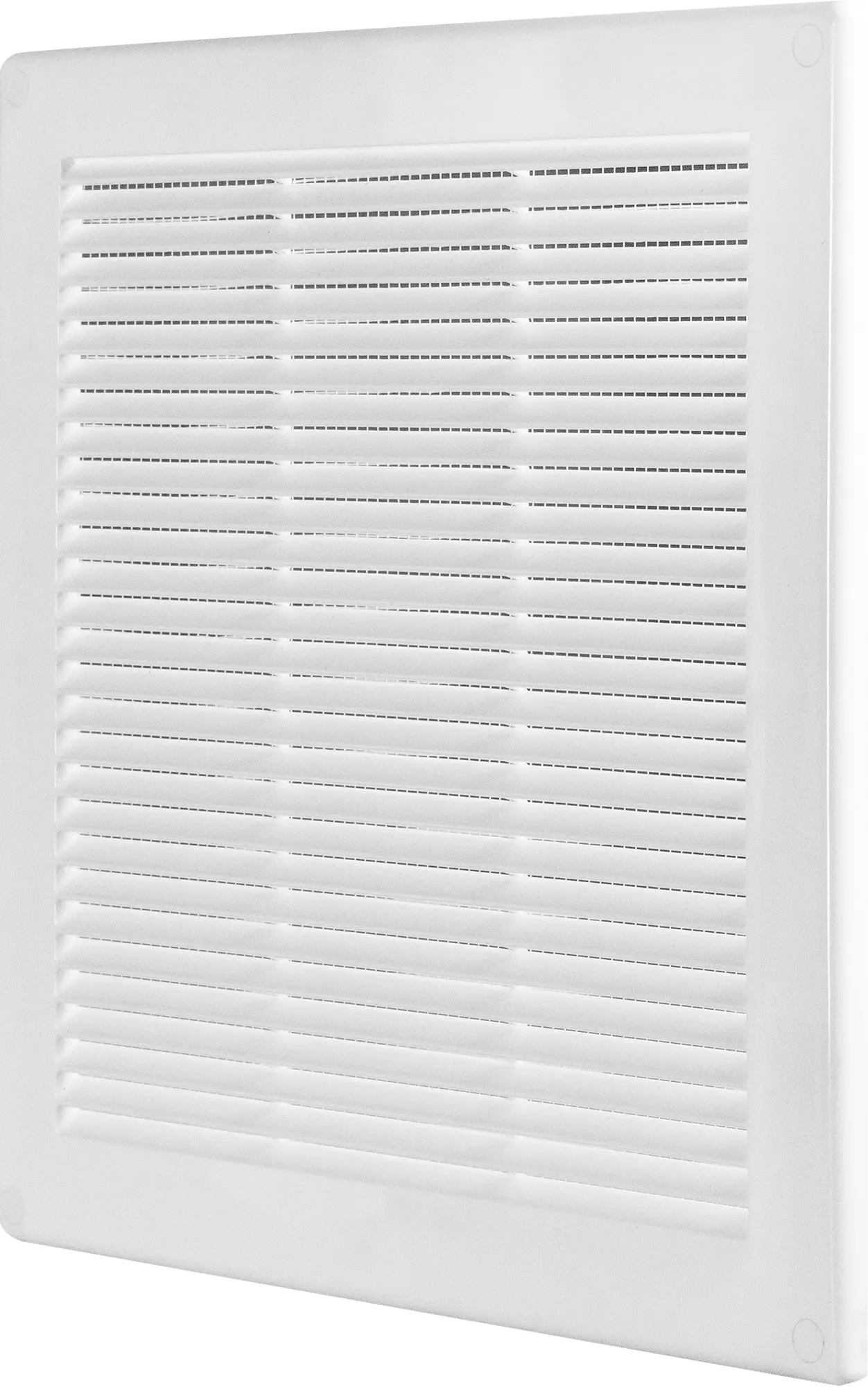 Изображение товара Вентиляционная решетка Equation 300x300 мм белая с москитной сеткой