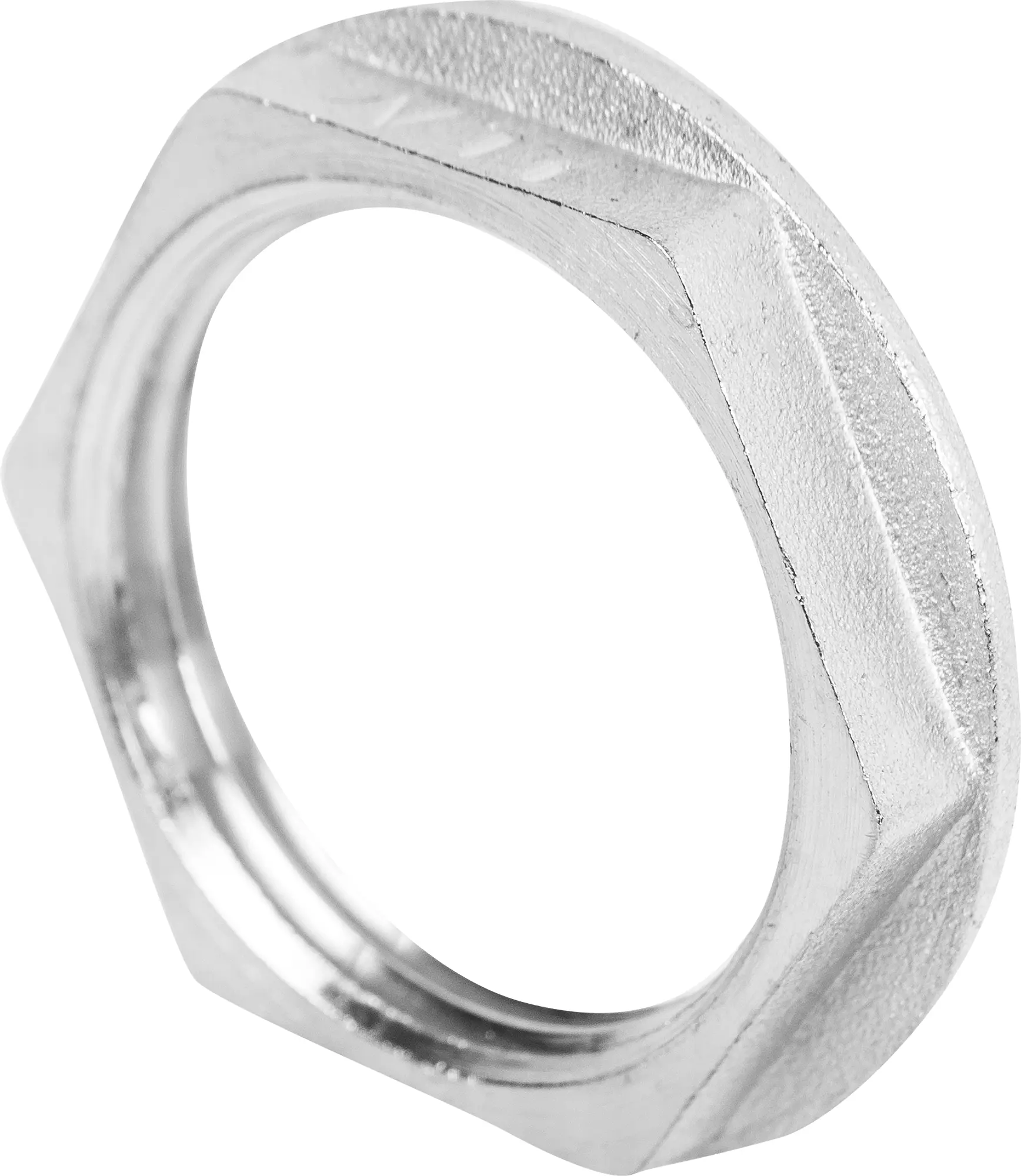 Изображение товара Контргайка 1/2" никелированная латунь