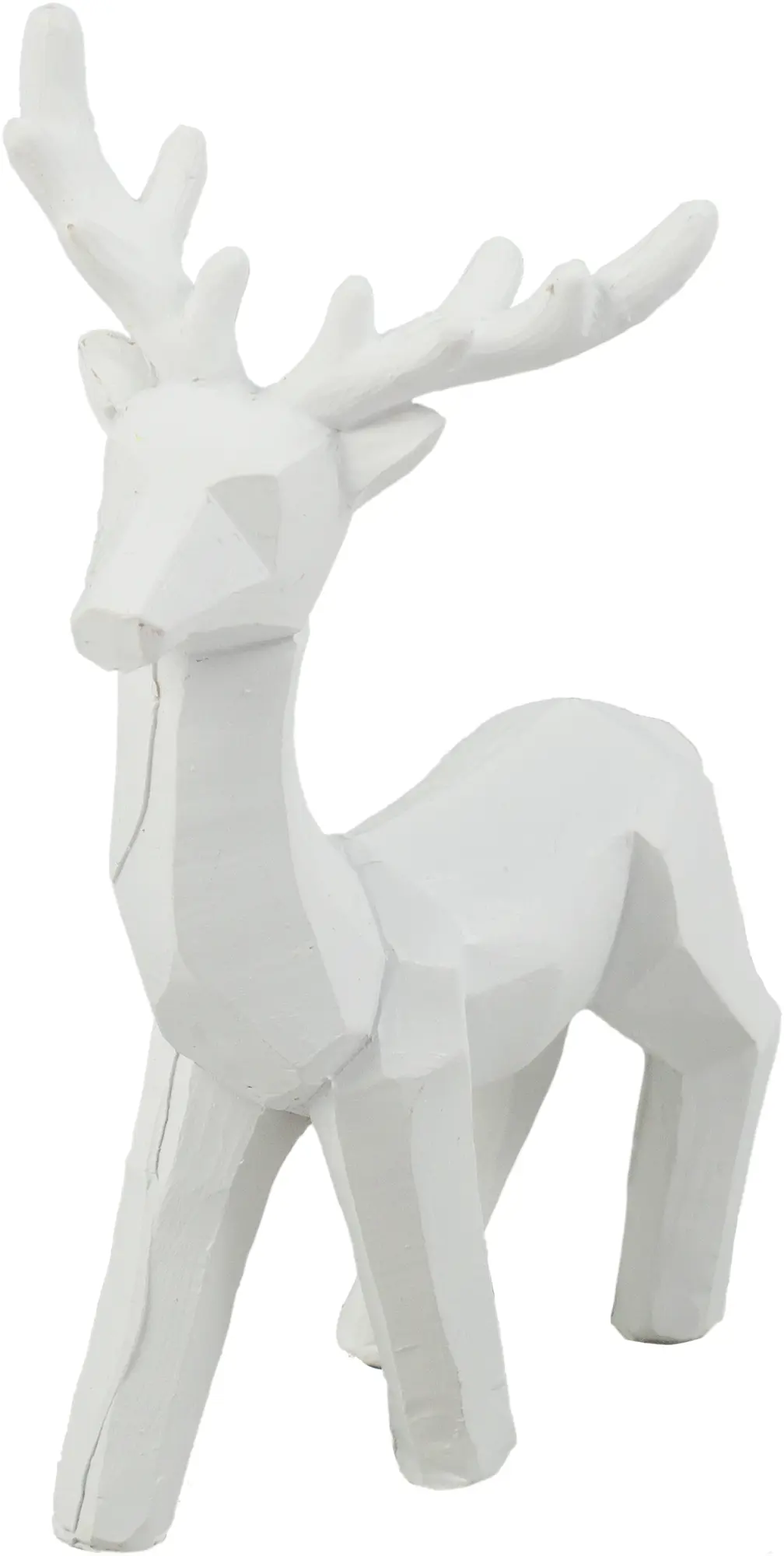 Изображение товара Подвесное украшение "Северный олень" 5.6x2x10.5 см ПВХ белый