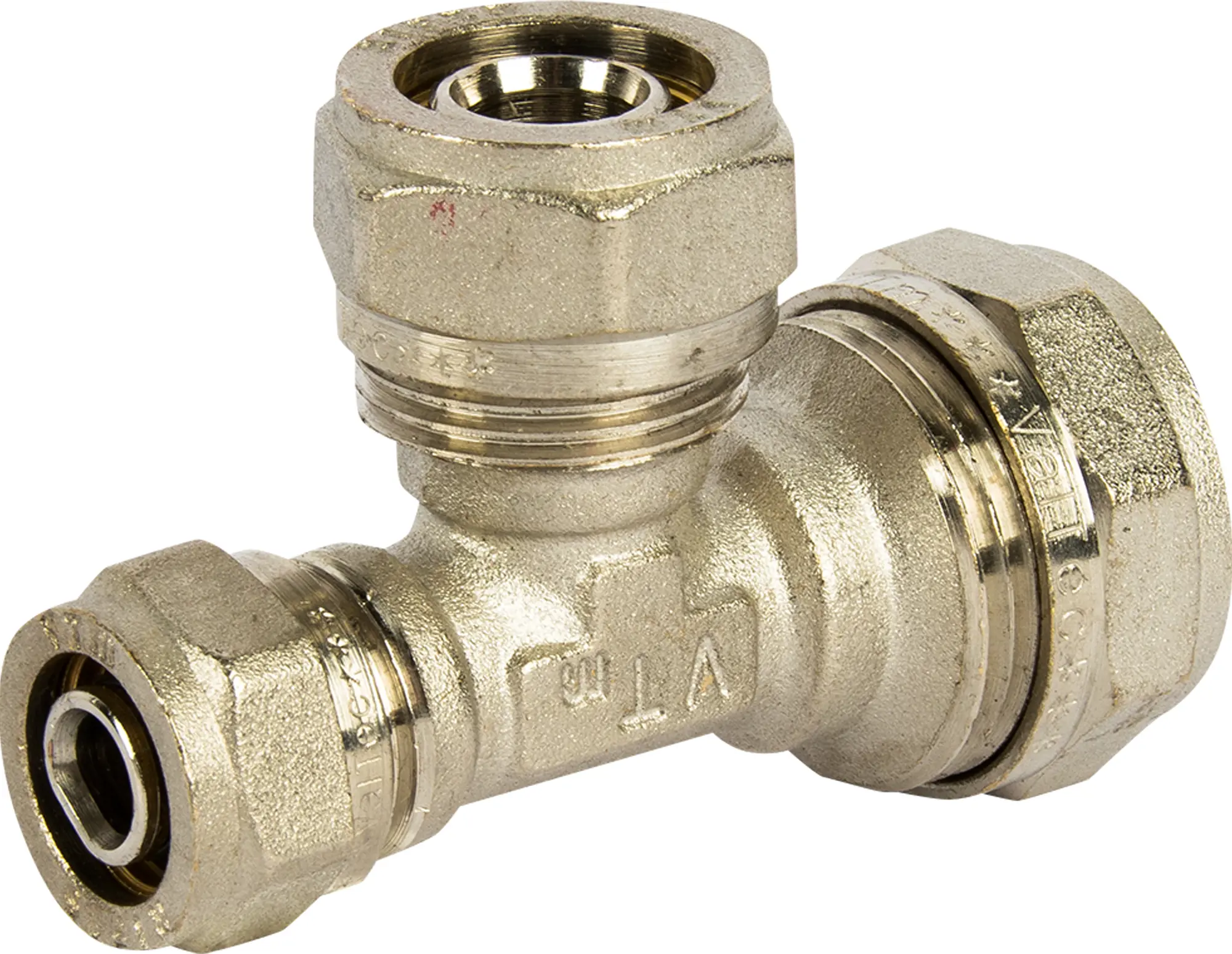 Изображение товара Тройник переходной Valtec 26x20x16 мм латунь VTM.331