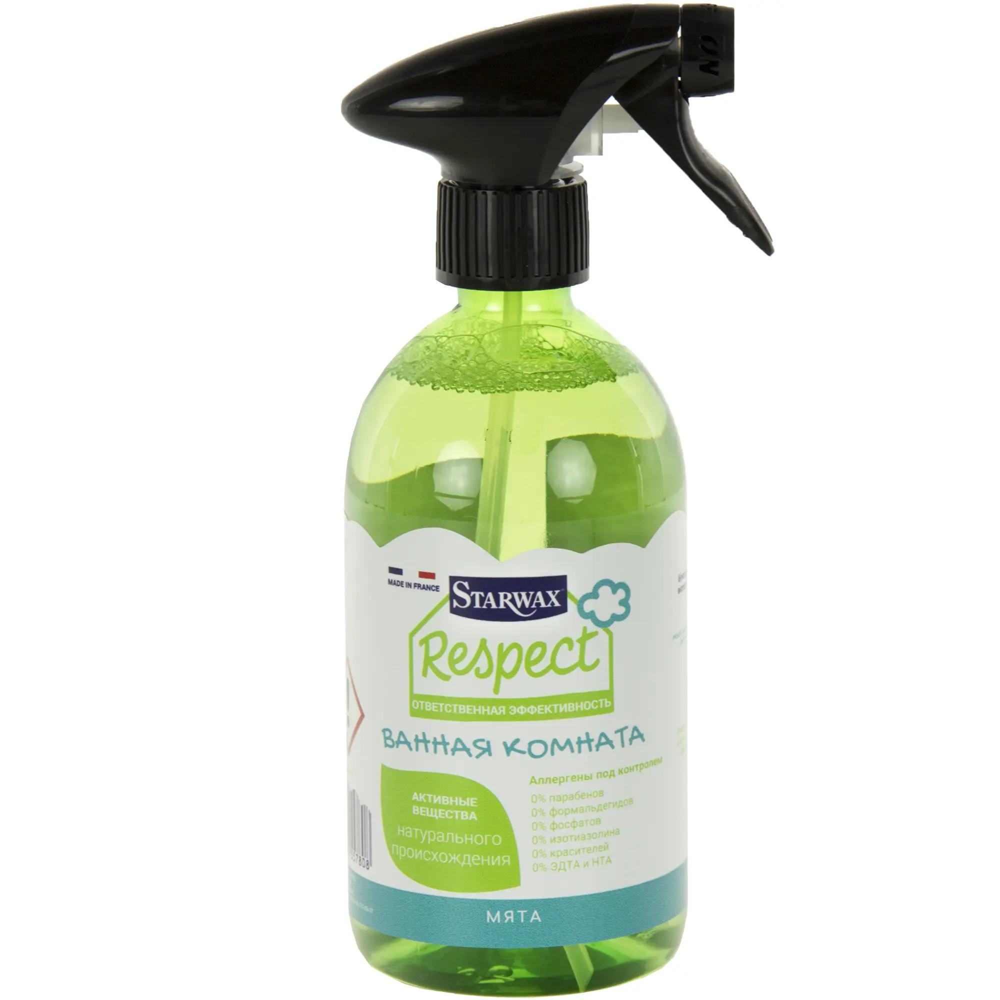 Изображение товара Средство чистящее для ванных комнат Starwax Respect 0.5 л
