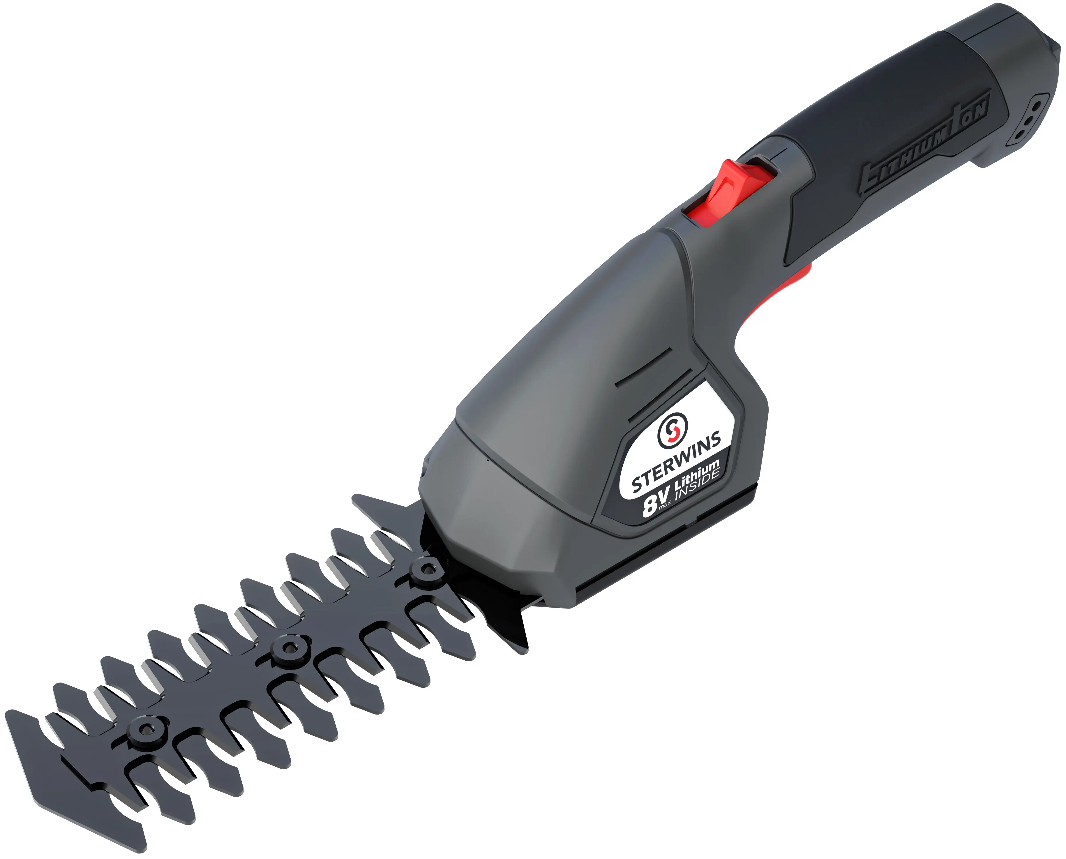 Изображение товара Аккумуляторные ножницы для газонов Sterwins 8 В 1x1.5 Ач, резка травы и кустов