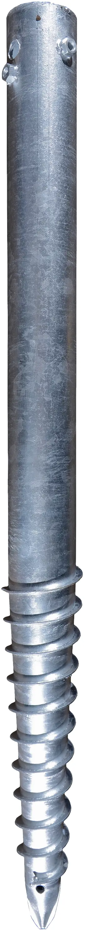 Изображение товара Винтовая свая BAU SVKS T4 89x1200 мм для фундамента ограждений и террас