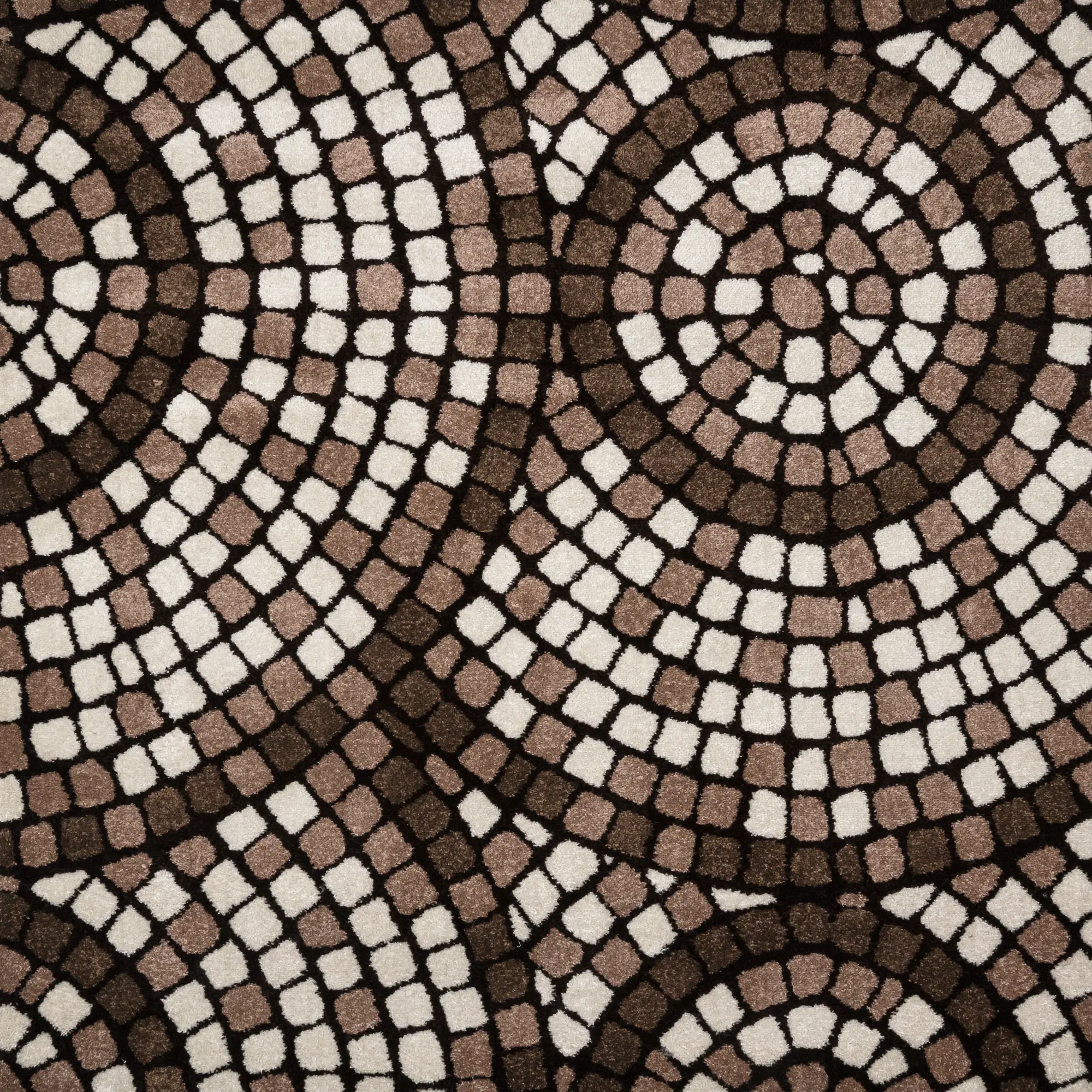 Изображение товара Ковровое покрытие «Мозаика» 2358A5 2 м, цвет коричневый/бежевый