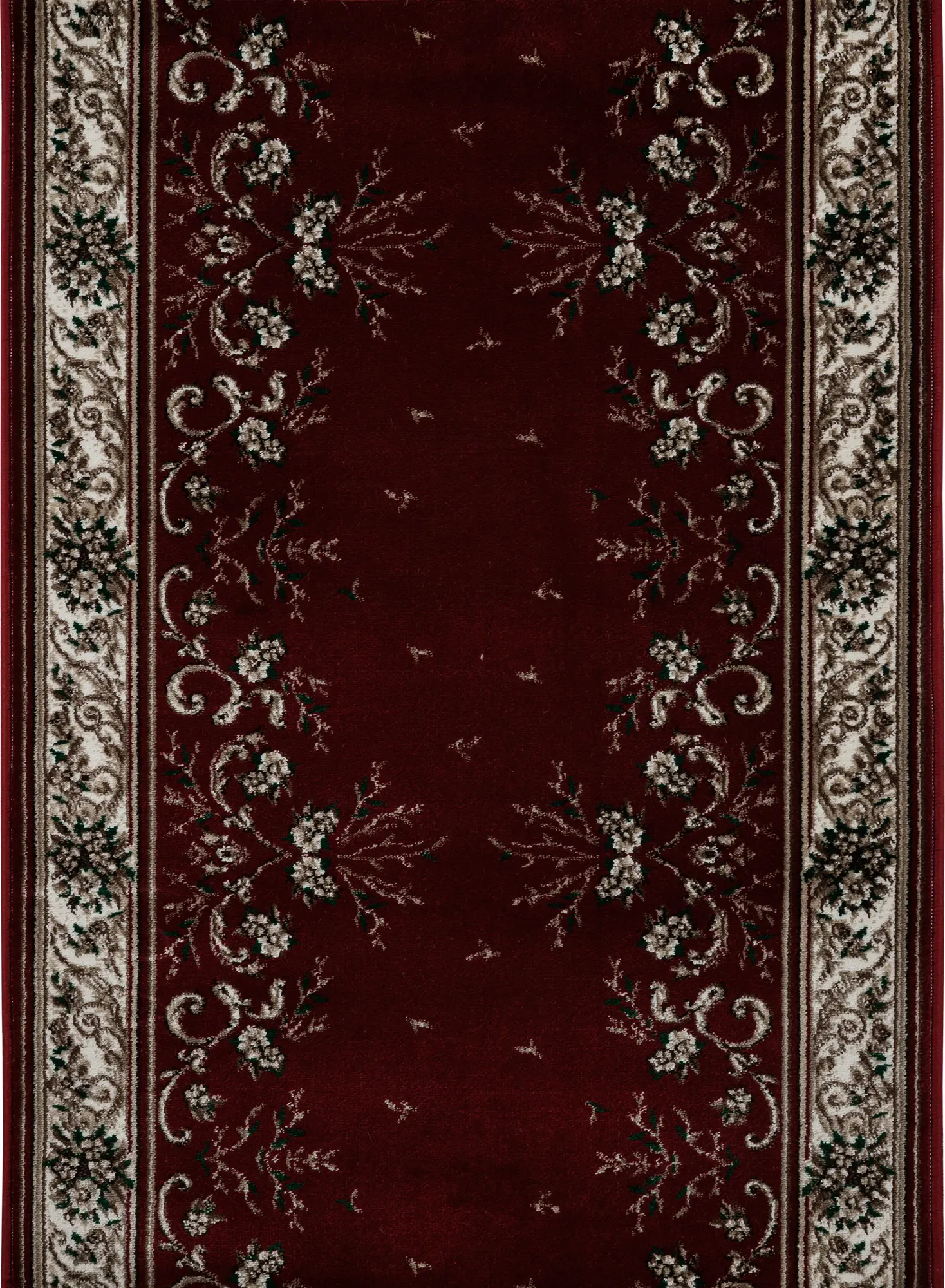 Изображение товара Ковровая дорожка Вивальди 2940С4 100 см красная и белая