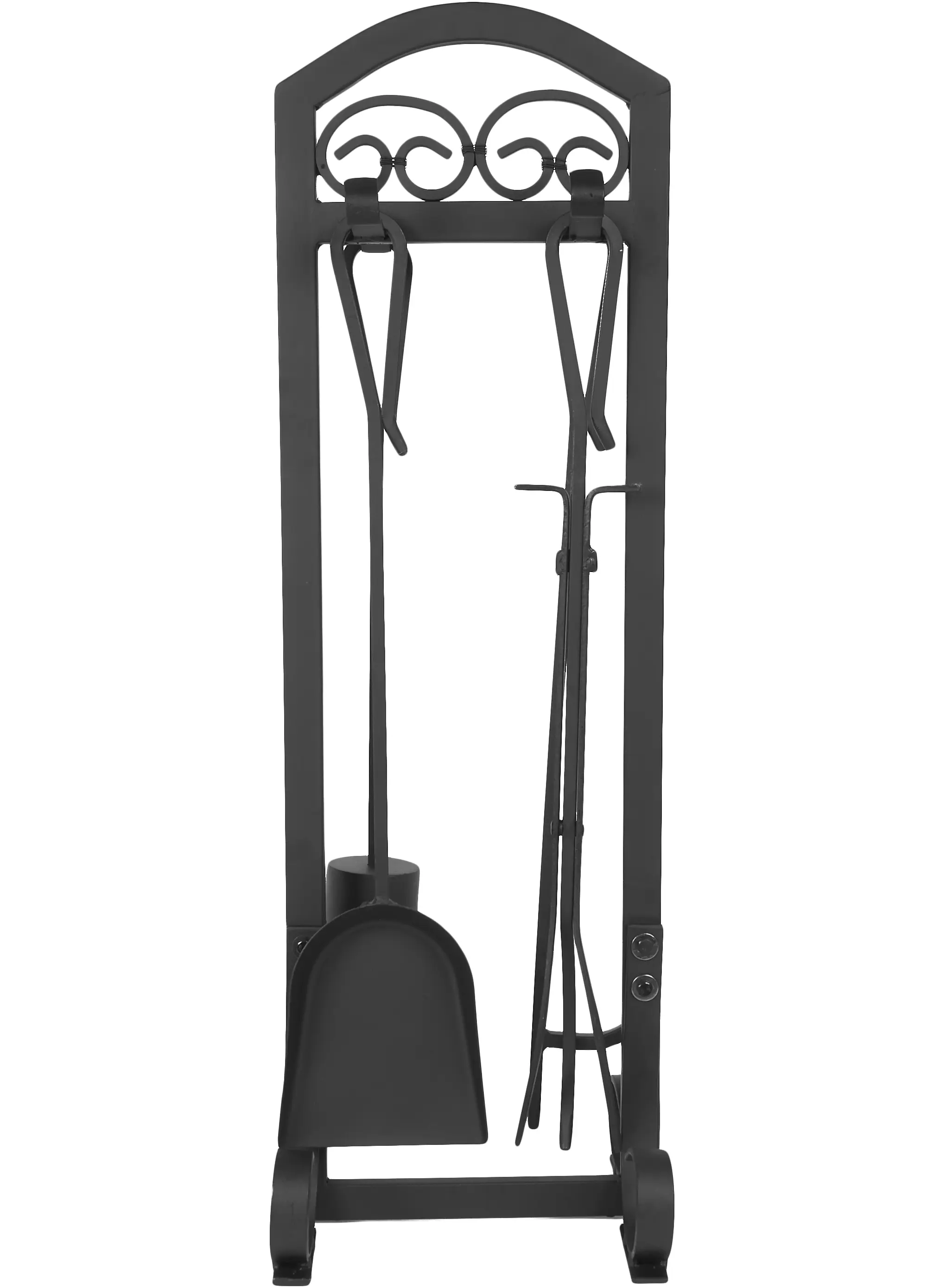 Изображение товара Набор каминных аксессуаров T389BK 4 предмета черный сталь удобно и надежно