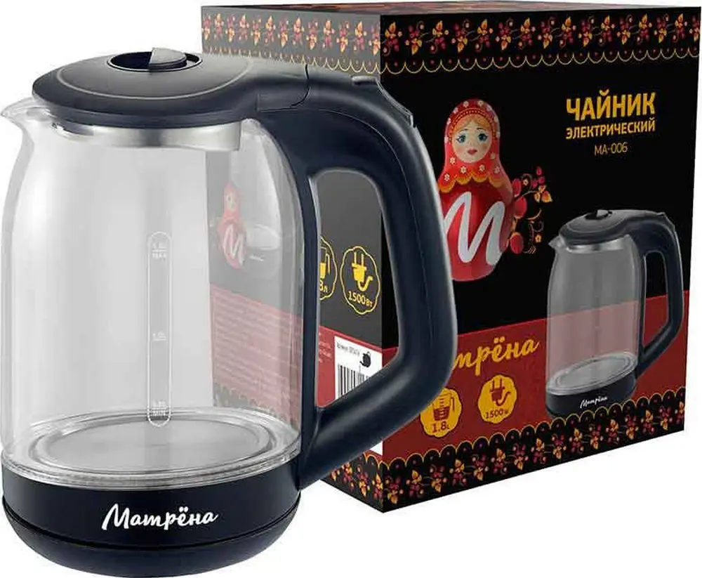 Изображение товара Электрический чайник МАТРЁНА MA-006 5416