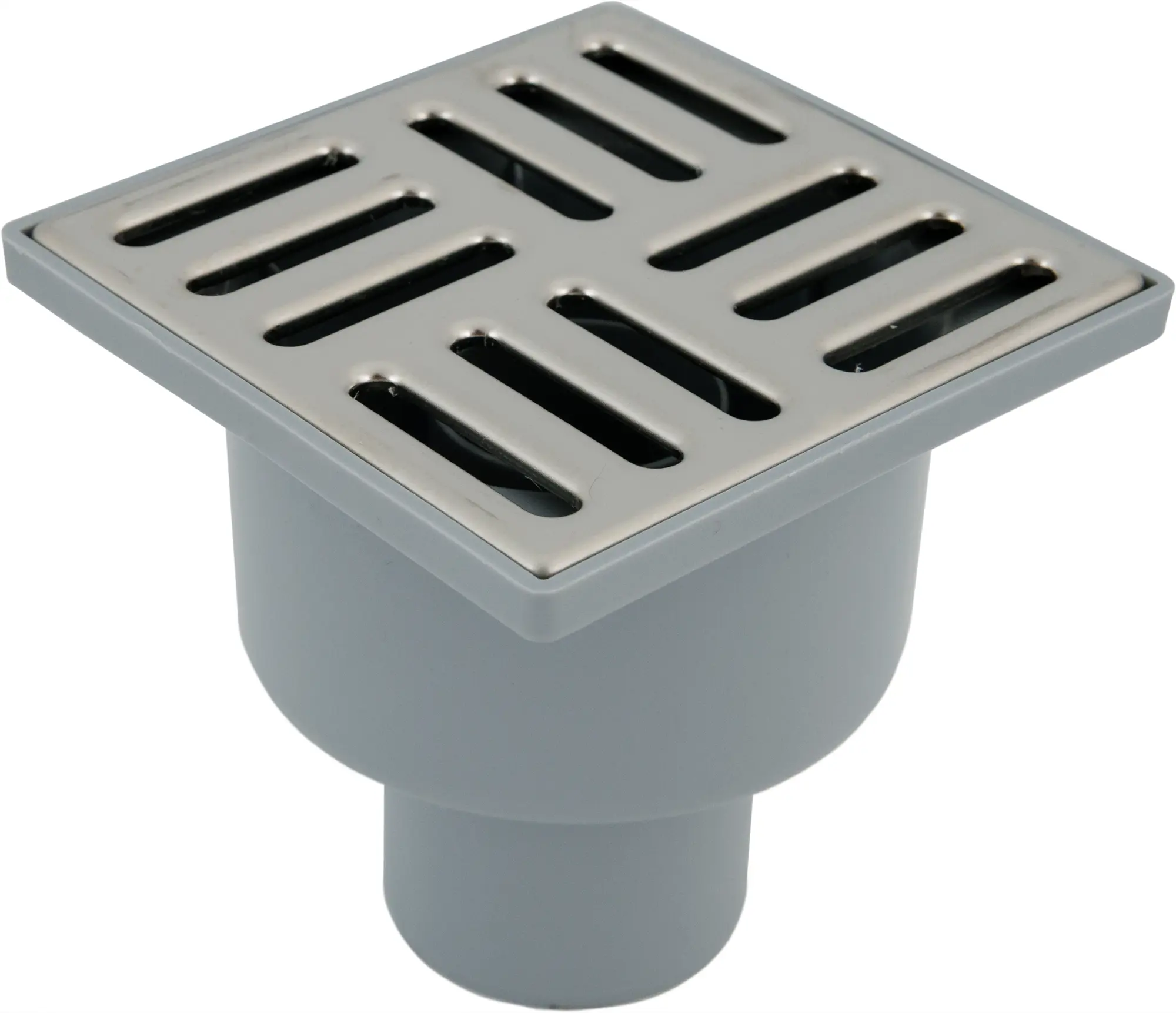 Изображение товара Душевой трап Ани Пласт 100x100 мм с сухим затвором и вертикальным сливом