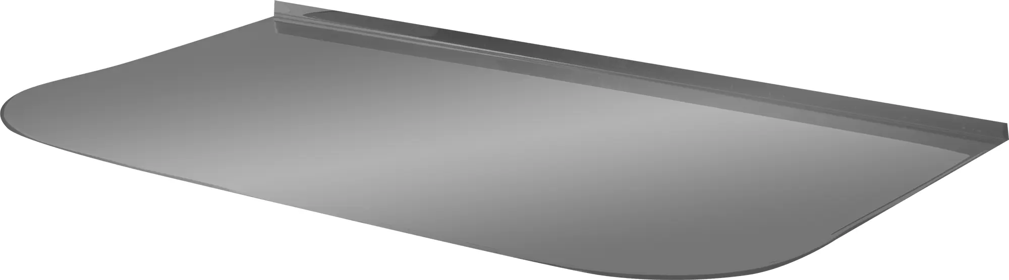 Изображение товара Притопочный лист 1000x600 мм из нержавеющей стали для защиты пола