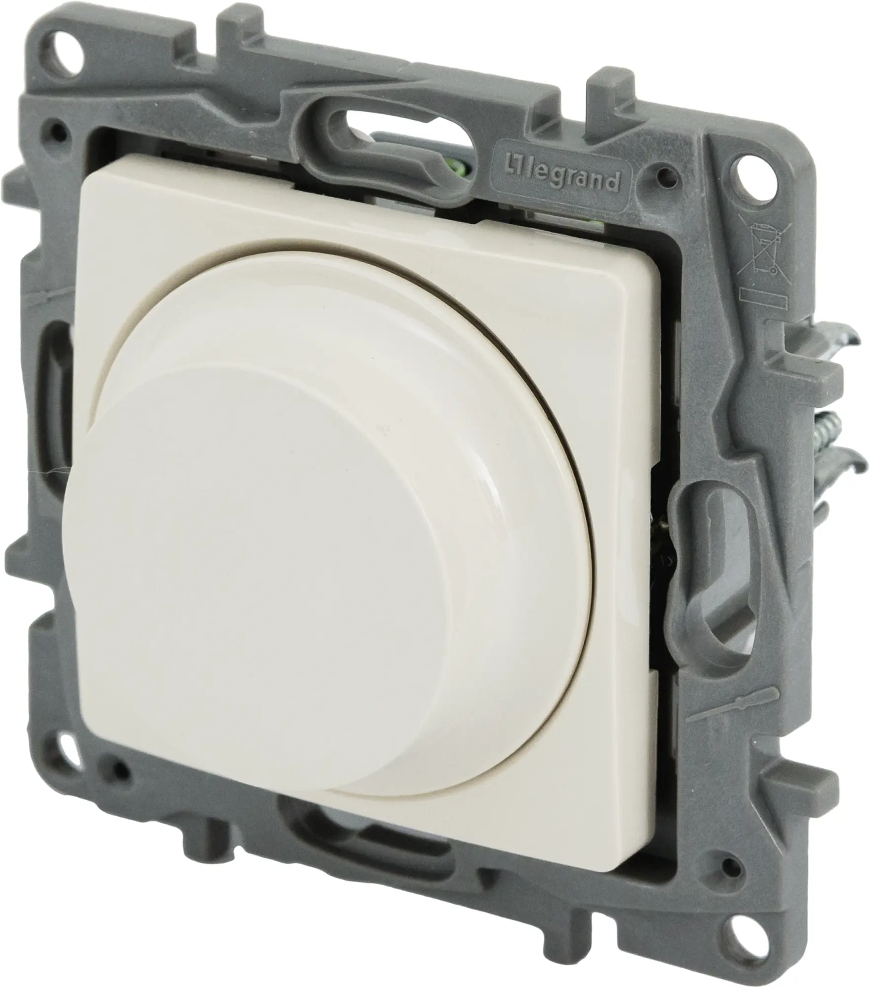 Изображение товара Диммер поворотно-нажимной Legrand Etika 300Вт слоновая кость