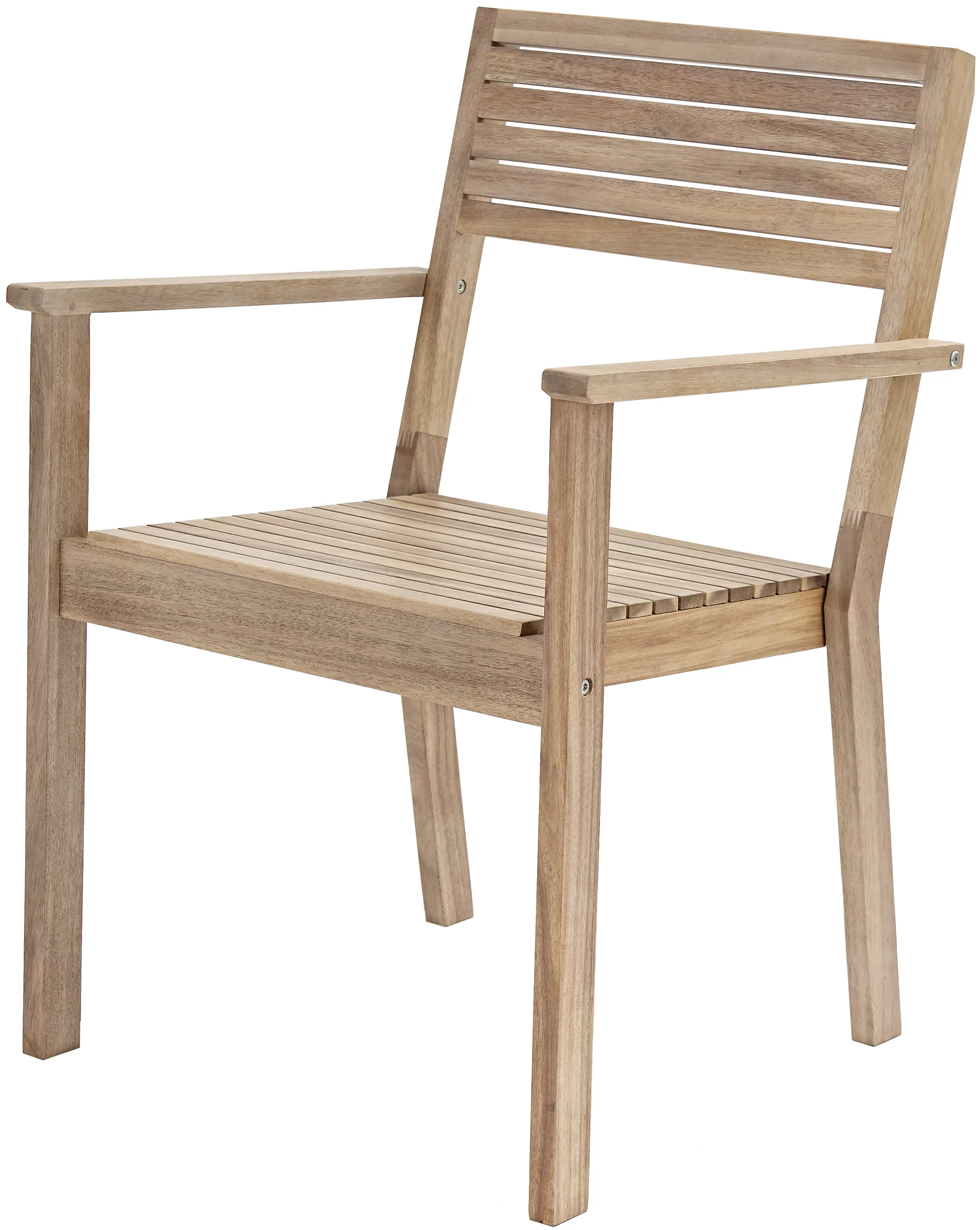 Изображение товара Кресло садовое Naterial Fix из акации 1 местное легкое и прочное для сада и террасы