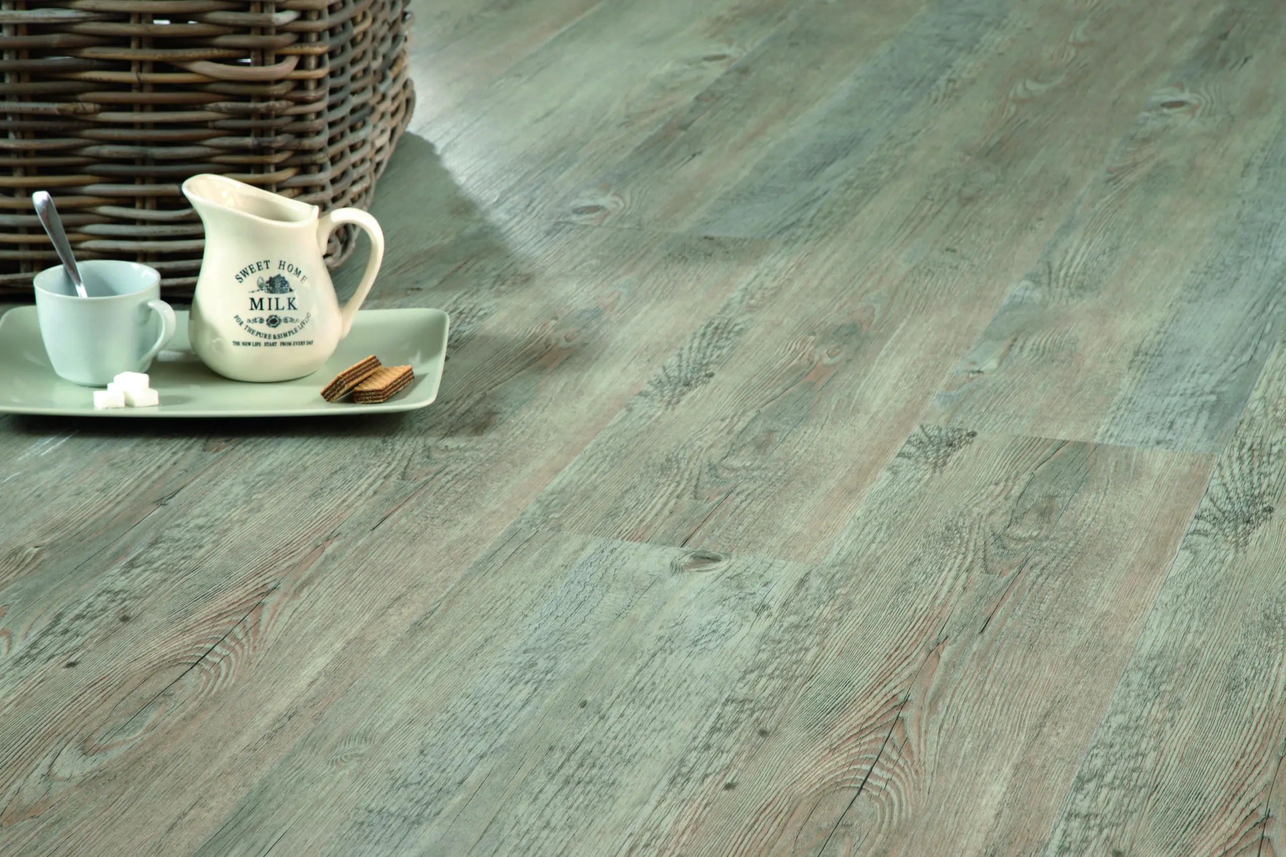 Изображение товара ПВХ плитка Flexo Colom 242 31 класс толщиной 4.5 мм для пола и стен