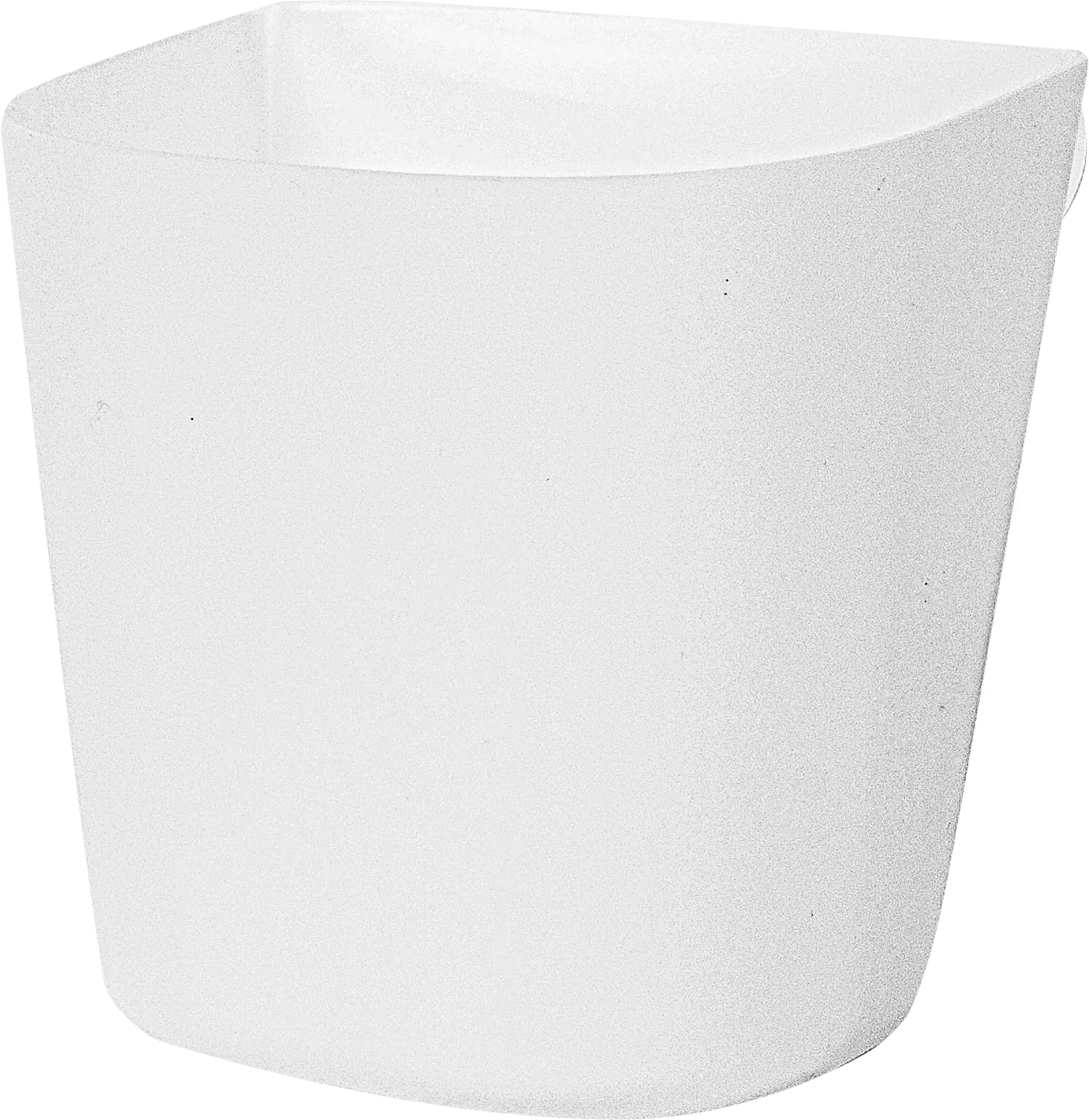 Изображение товара Корзинка навесная на присосках Berossi Krita маленькая цвет белый