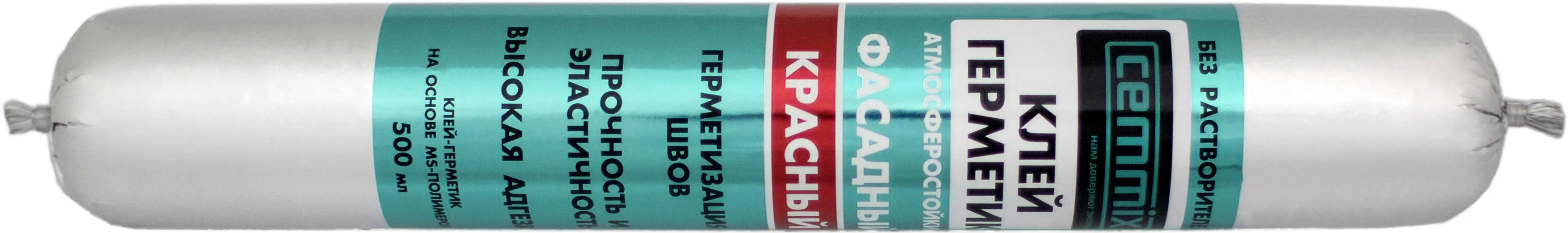 Изображение товара Клей-герметик фасадный Cemmix 500 мл красный