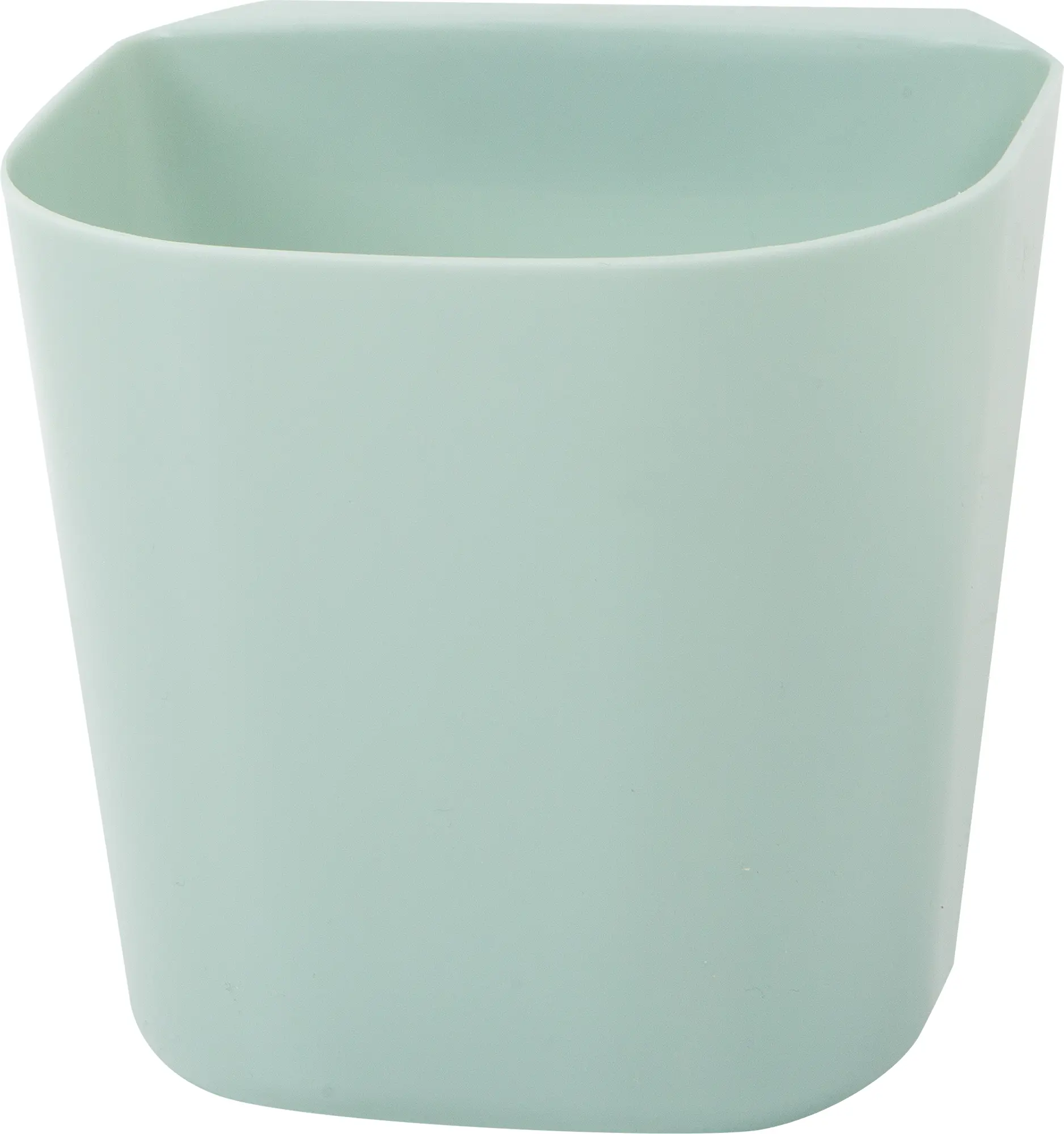 Изображение товара Корзинка навесная на присосках Berossi Krita маленькая цвет серая мистерия