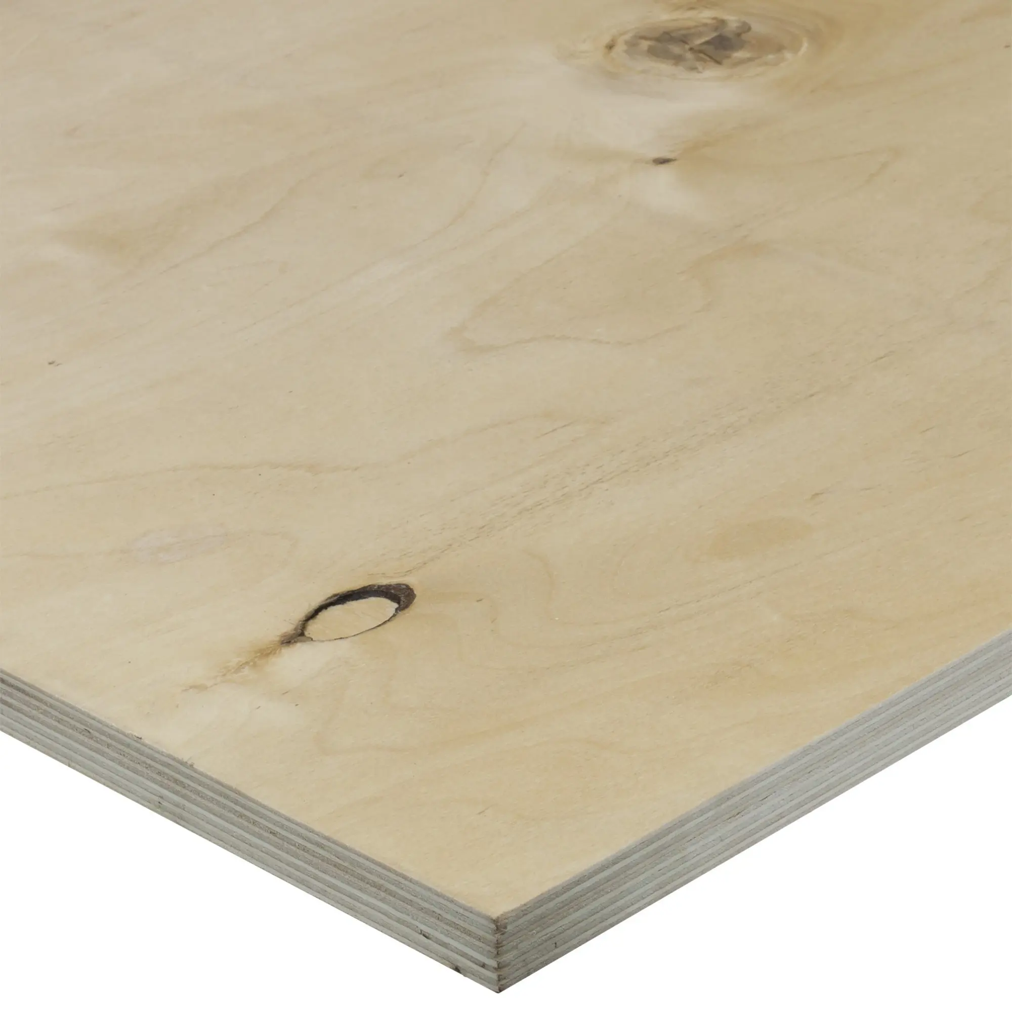 Изображение товара Фанера ФК нешлифованная 18 мм 1525x1525 мм для строительства