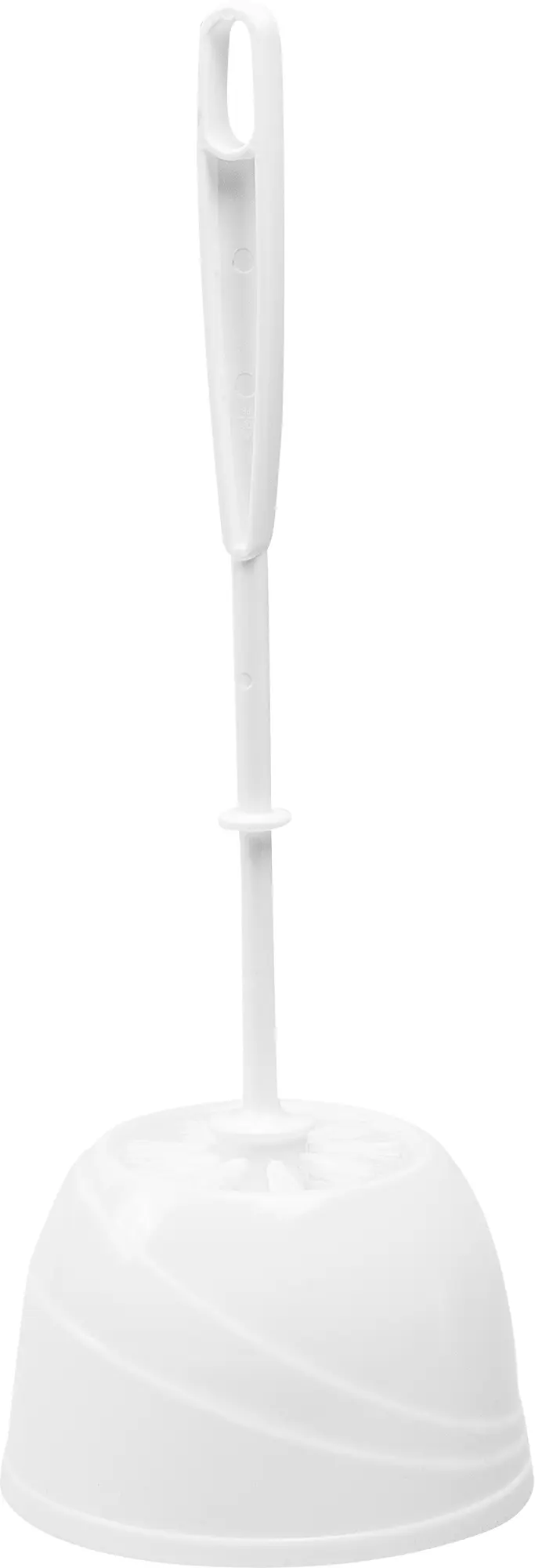Изображение товара Ёршик для унитаза Aqua белый ABS пластик без крепления