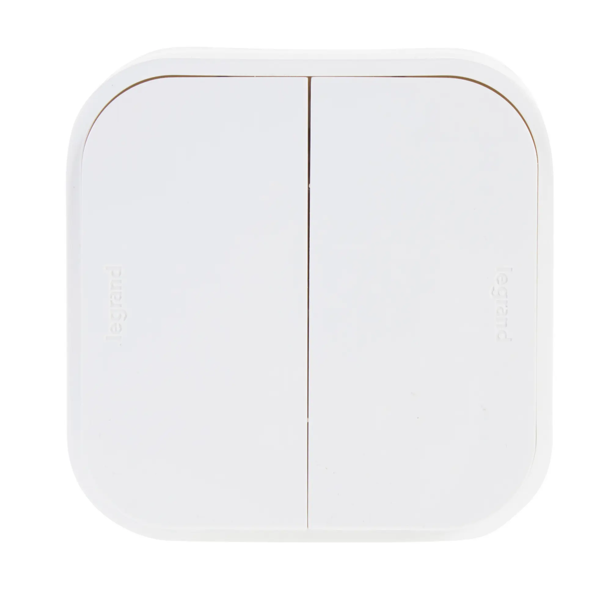 Изображение товара Выключатель накладной двухклавишный LEGRAND Quteo IP20 250В 10А белый