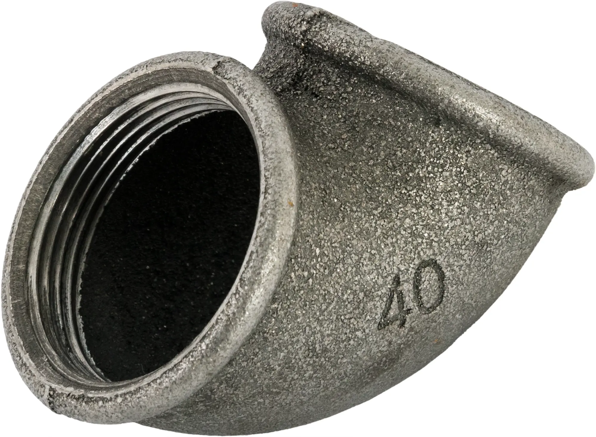 Изображение товара Угол чугунный 1 1/2x1 1/2 для систем отопления и водоснабжения