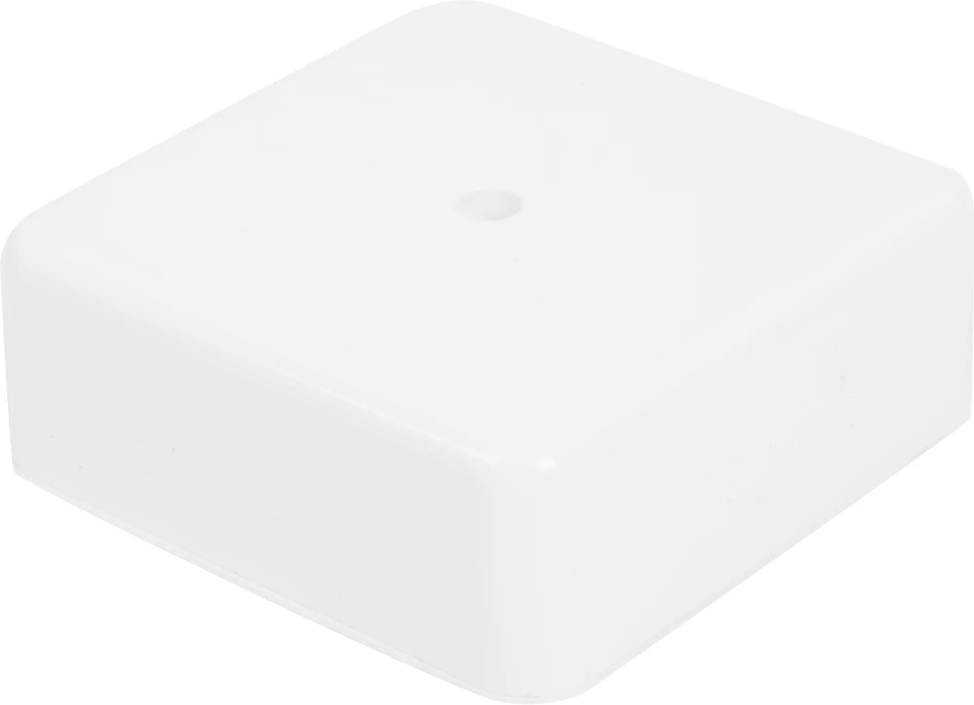 Изображение товара Распределительная коробка IEK 75x75x28 мм 2 входа IP20 белая