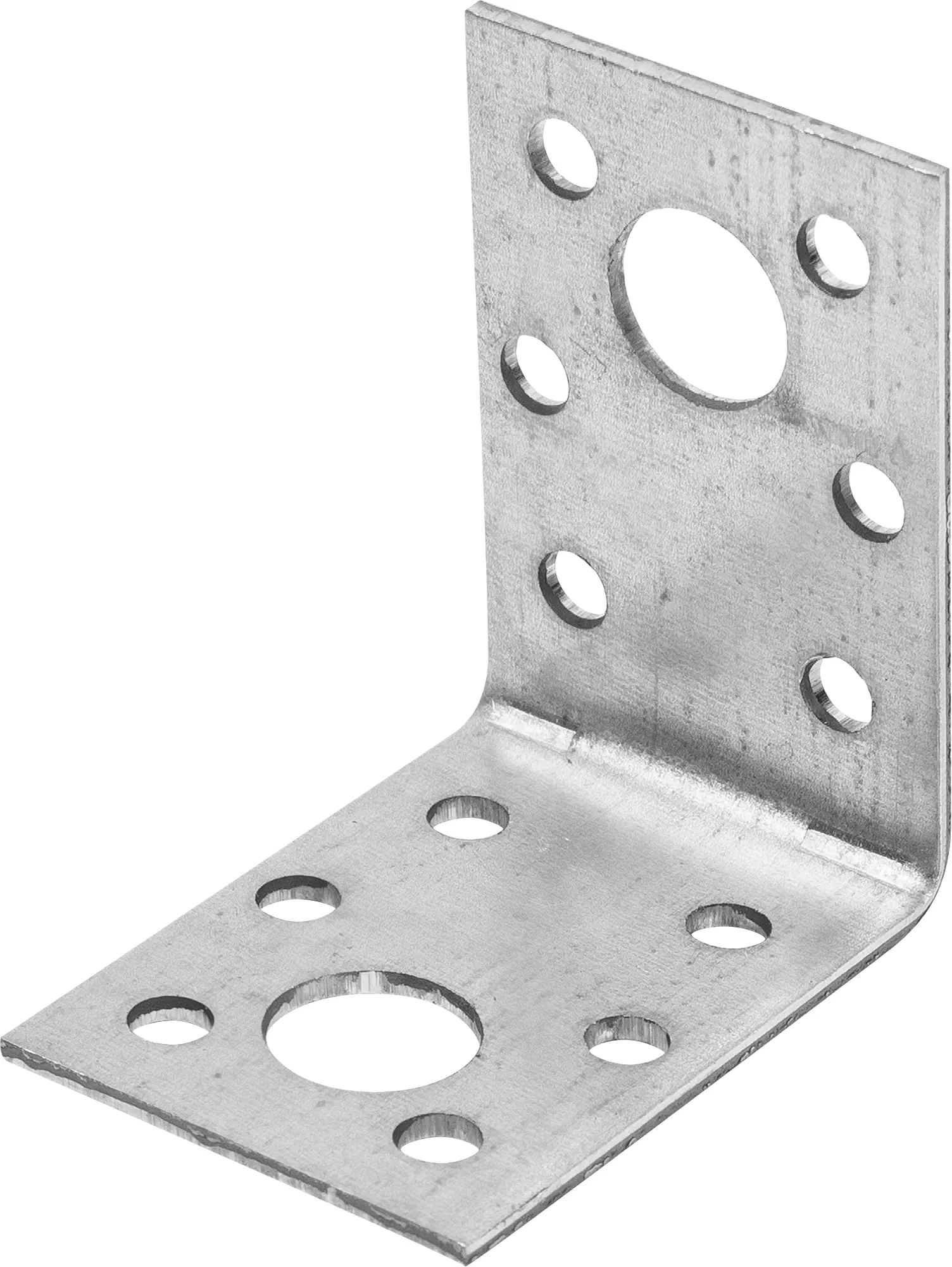 Изображение товара Угол крепежный KU 50x50x35x1.8 оцинкованная сталь цвет серебро