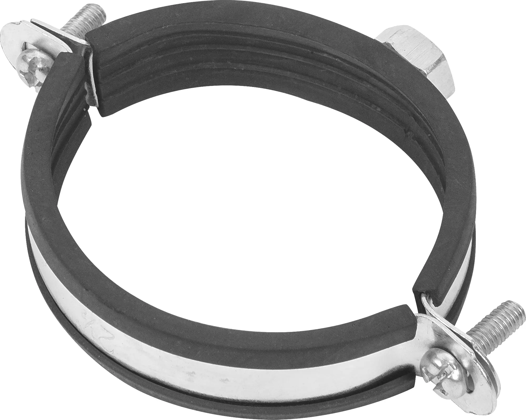 Изображение товара ХОМУТ С ВИНТ.КРЕПЛ.2,1/2 (74-80 ММ)(1ШТ)