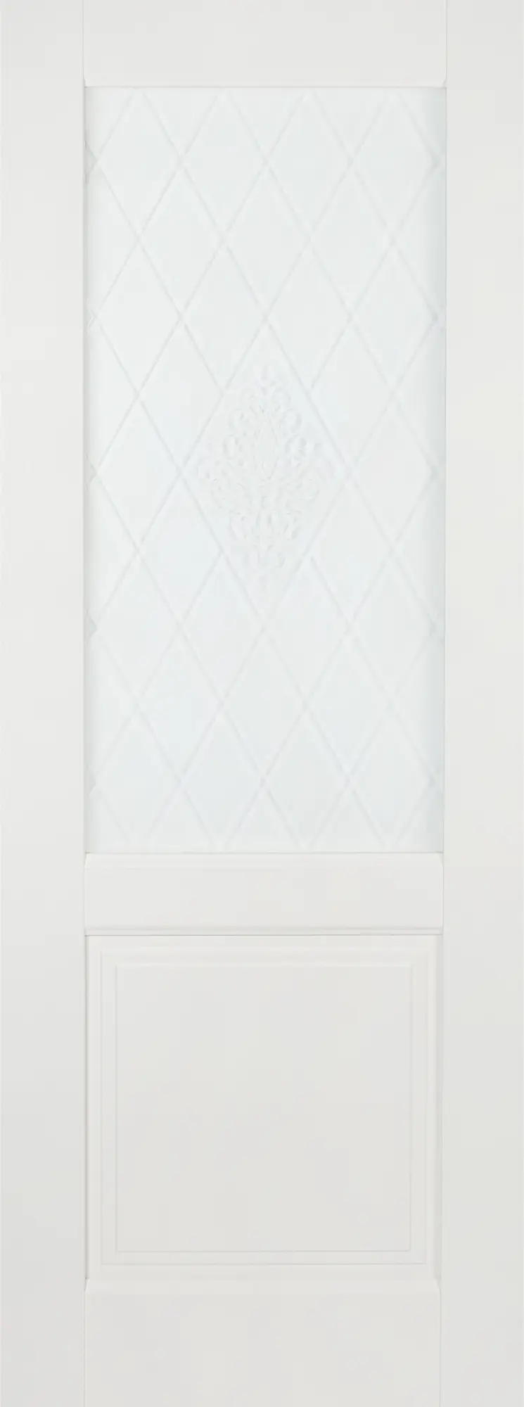 Изображение товара Межкомнатная остеклённая дверь Кристал 80x200 см светлая, классическая