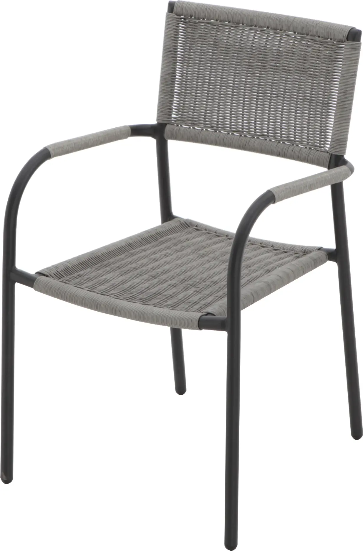 Изображение товара Стул садовый 600x840x525 мм, металл, цвет чёрный