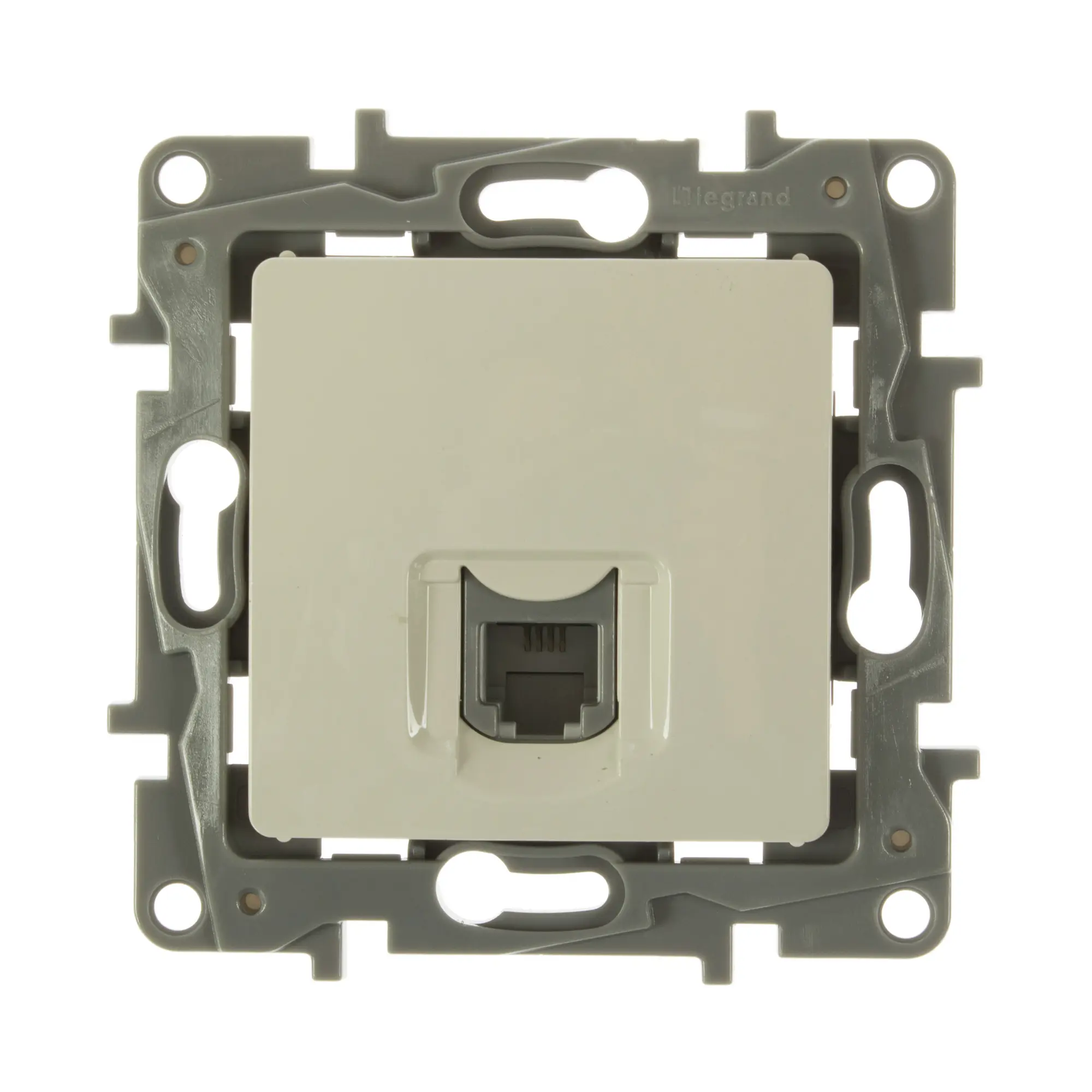 Изображение товара Розетка телефонная RJ11 Legrand Etika слоновая кость для скрытого монтажа