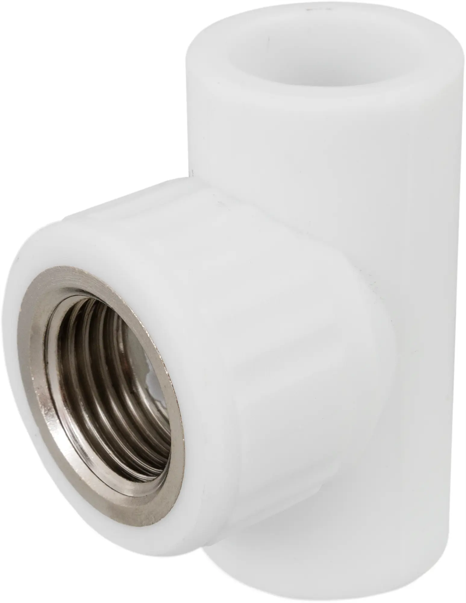 Изображение товара Тройник комбинированный Valfex 20x1/2 x 20 мм полипропиленовый для водоснабжения