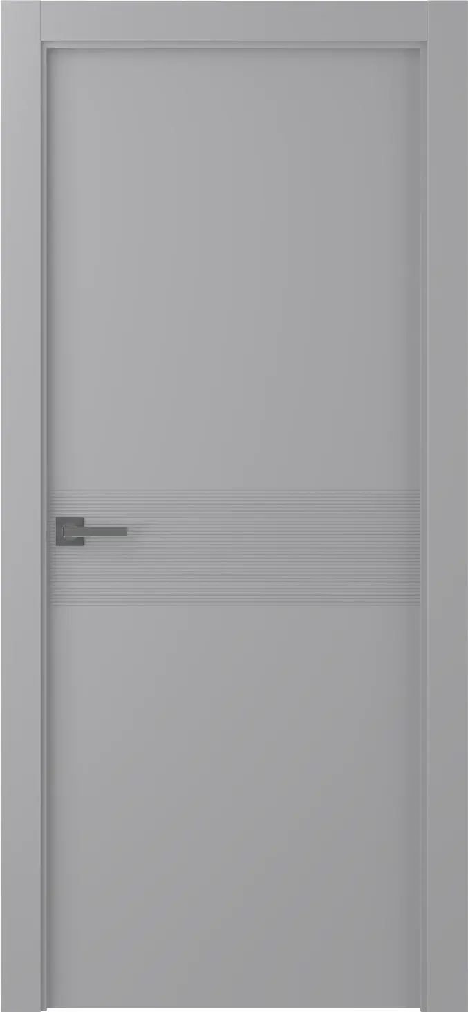 Изображение товара Дверь межкомнатная глухая Ивент Серый 2000x700 мм Эмаль BELWOODDOORS