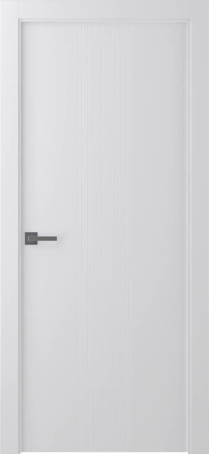 Изображение товара Дверь межкомнатная глухая Ивент 1 эмаль белый 2000x800 мм