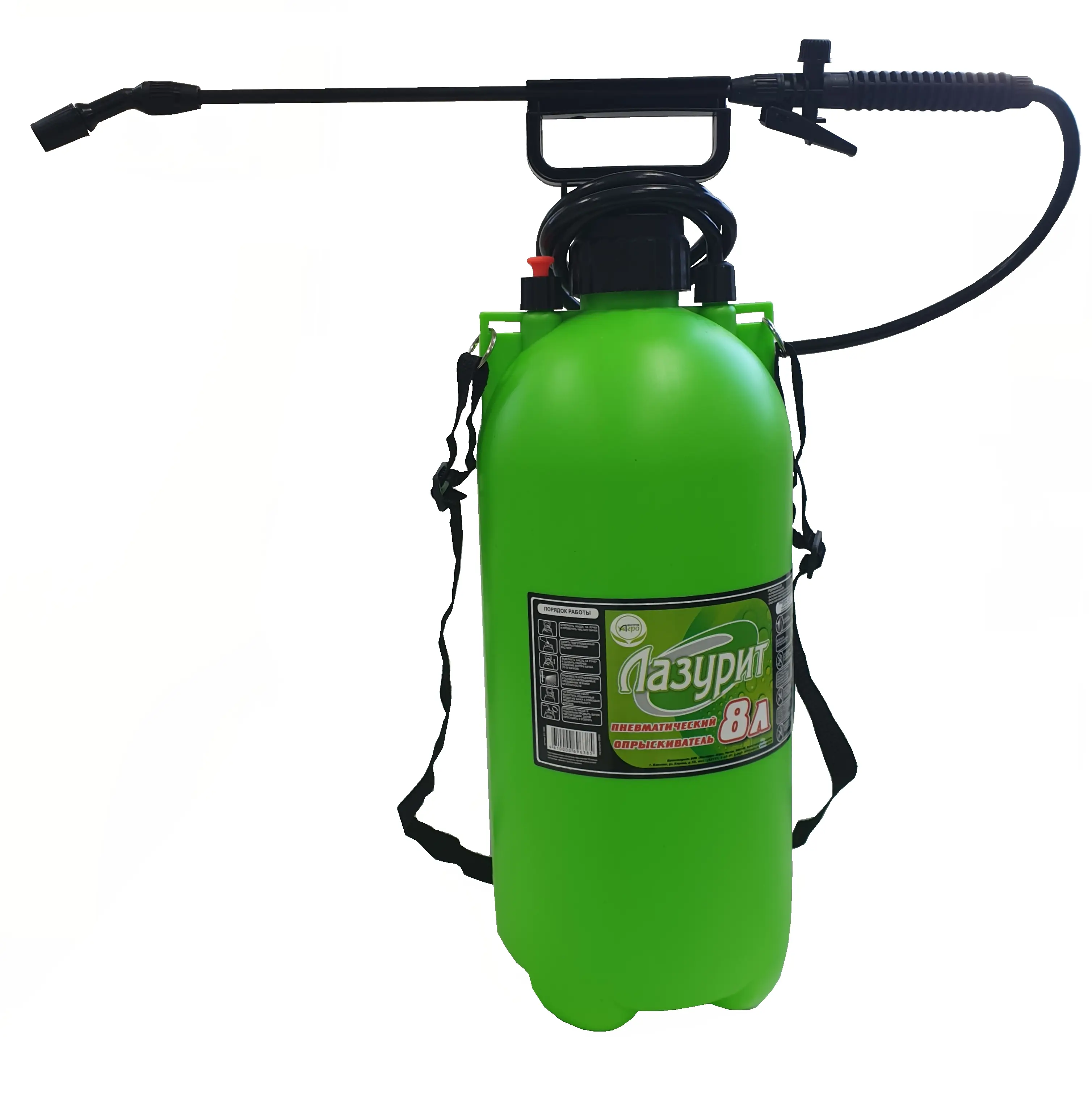 Изображение товара Опрыскиватель садовый помповый Лазурит 8л