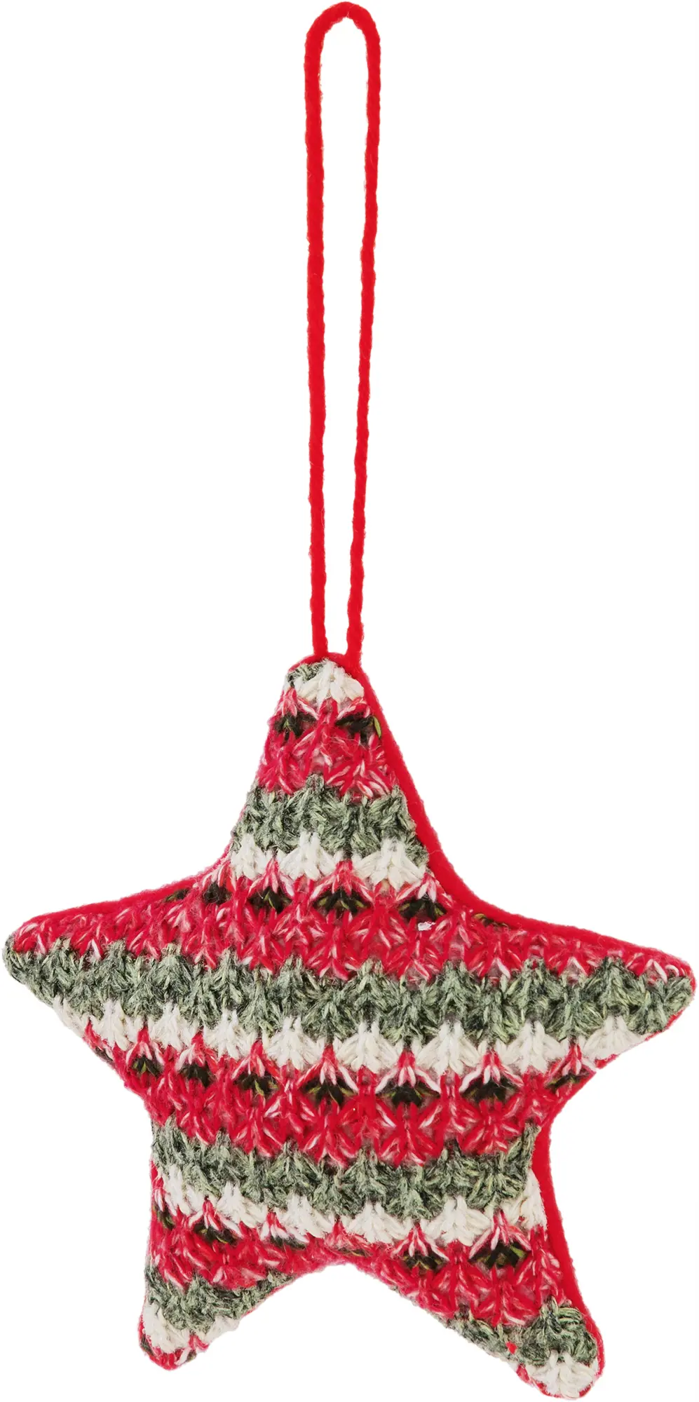 Изображение товара Украшение ёлочное «Звезда» 11 см полиэстер цвет мультиколор