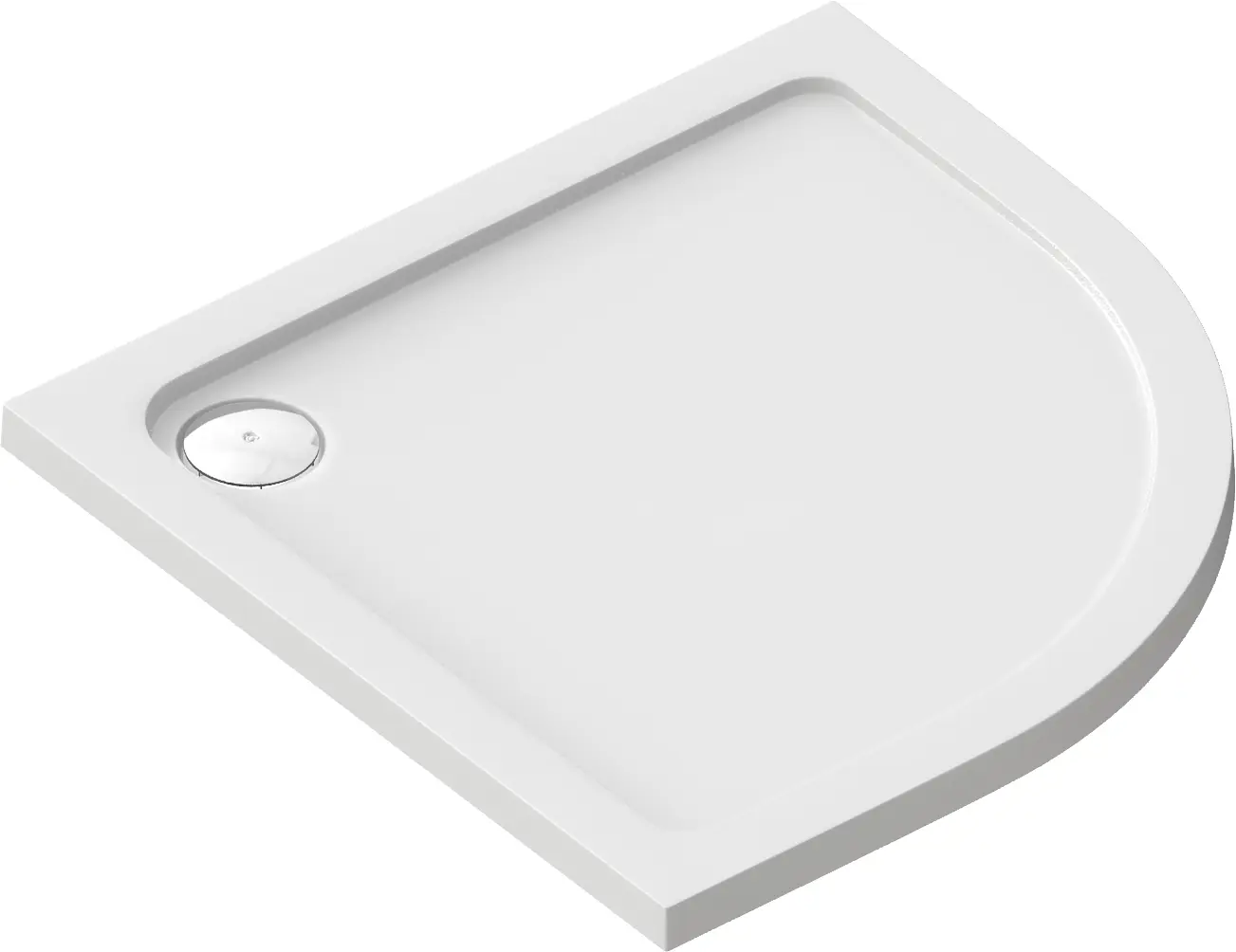 Изображение товара Душевой поддон Sensea Slim акриловый 1/4 круга 90x90 см