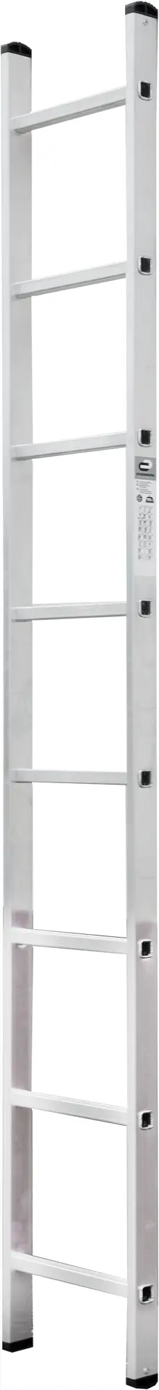 Изображение товара Лестница приставная Standers 8 ступеней до 3 15 м алюминиевая Россия