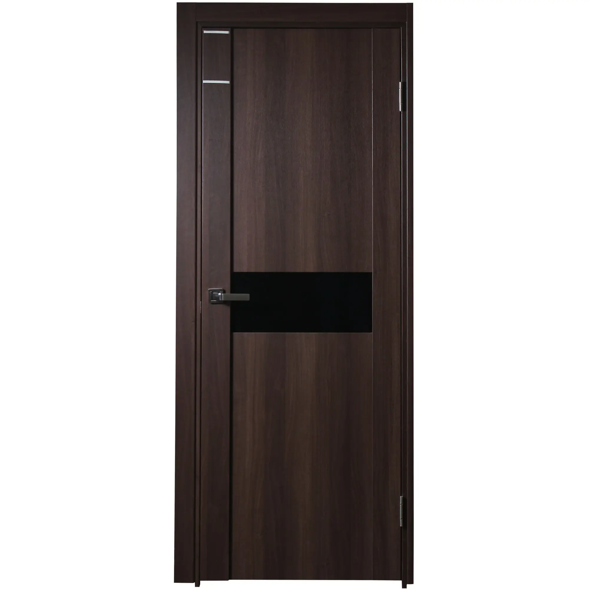 Изображение товара Дверь межкомнатная остеклённая Artens Велдон 70x200 см цвет мокко с фурнитурой