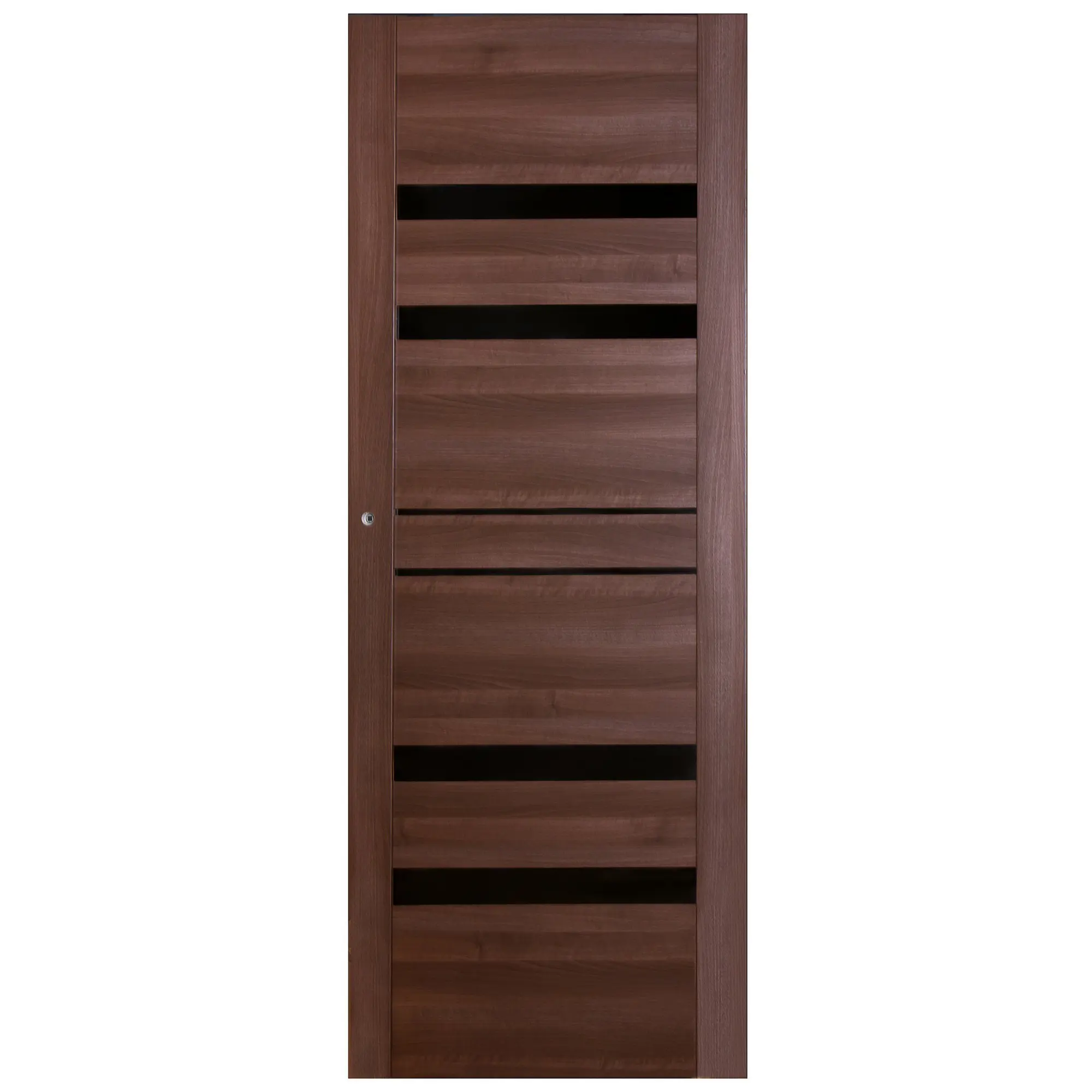 Изображение товара Дверь межкомнатная глухая Artens Велдон 80x200 см мокко с фурнитурой