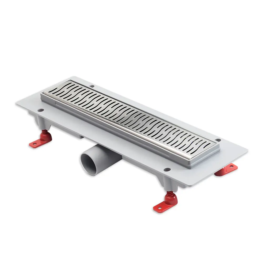 Изображение товара Трап линейный MCH D 40 Длина: 450 мм пластик. нержавеющая решетка Harmony