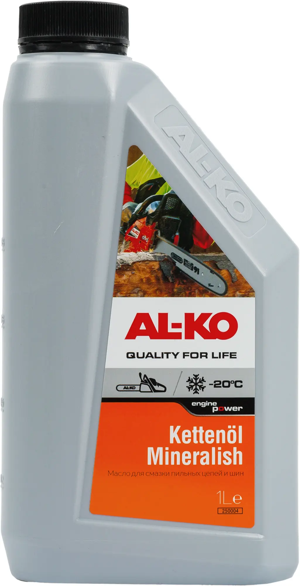 Изображение товара Масло цепное AL-KO 250004 всесезонное 1 литр для цепей пил