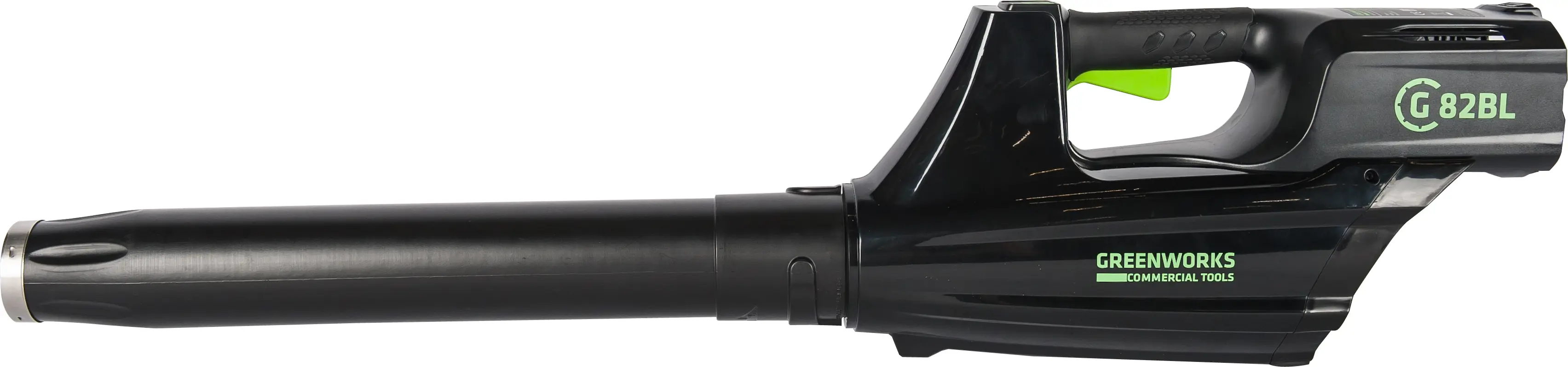 Изображение товара Воздуходувка аккумуляторная Greenworks 2401107 мощность 82 Вт и скорость 180 км/ч