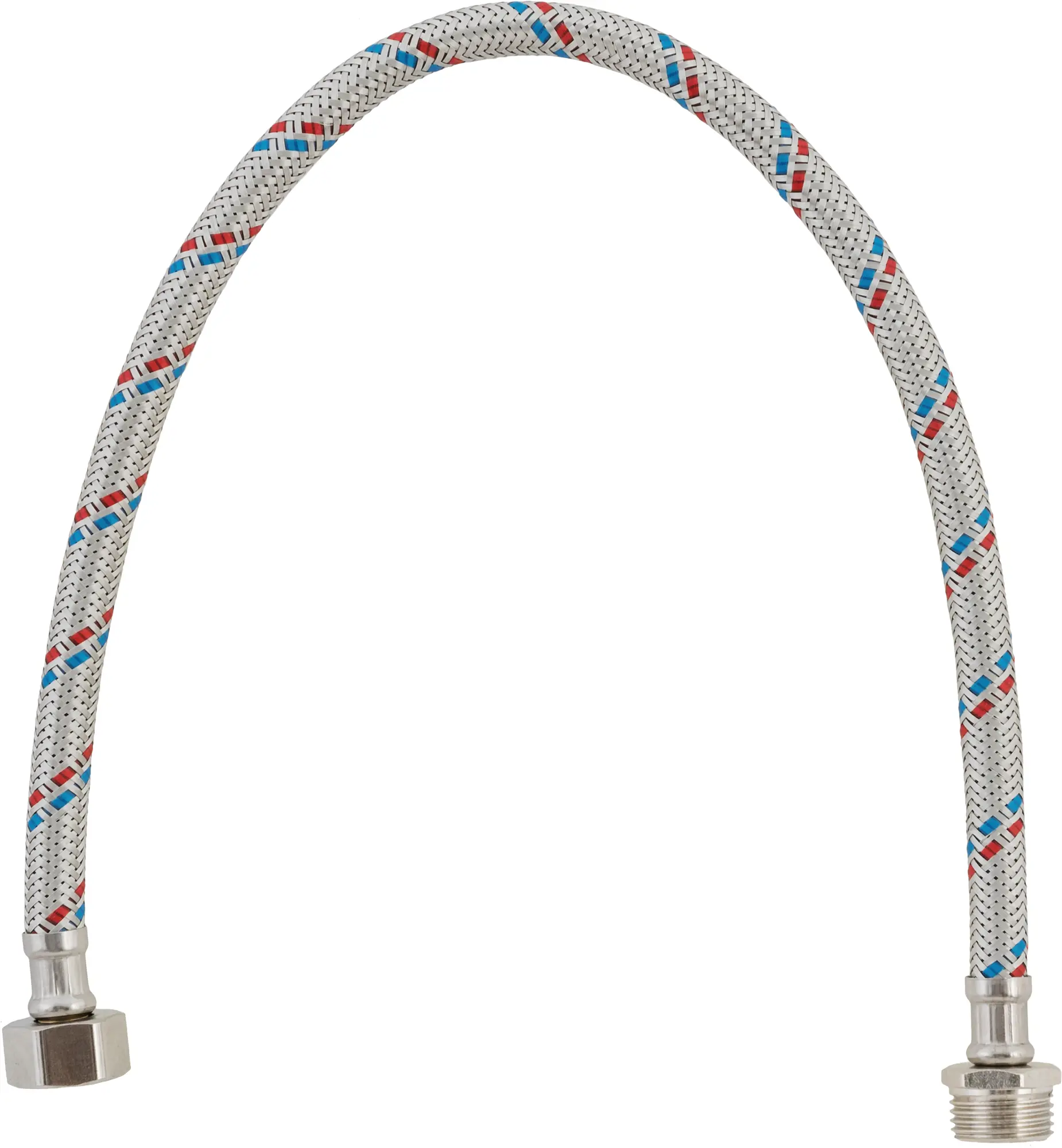 Изображение товара Гибкая подводка для воды 1/2" штуцер-гайка 30 см