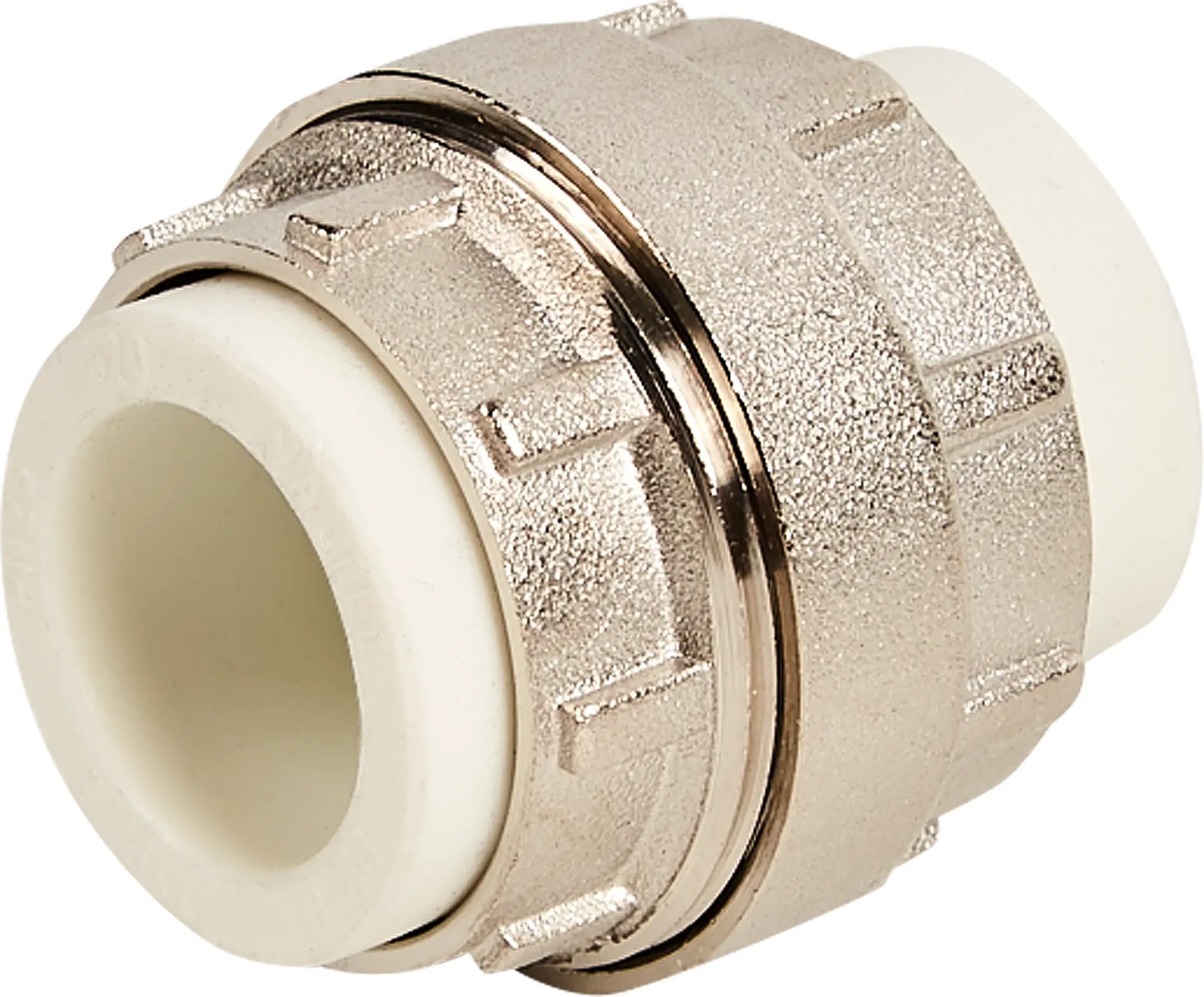 Изображение товара Муфта разъемная Valtec 20x20 мм полипропилен для SISTЕМ отопления и водоснабжения