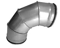 Изображение товара Отвод 90 градусов с уплотнителем ГК Нормал Вент ø315 мм